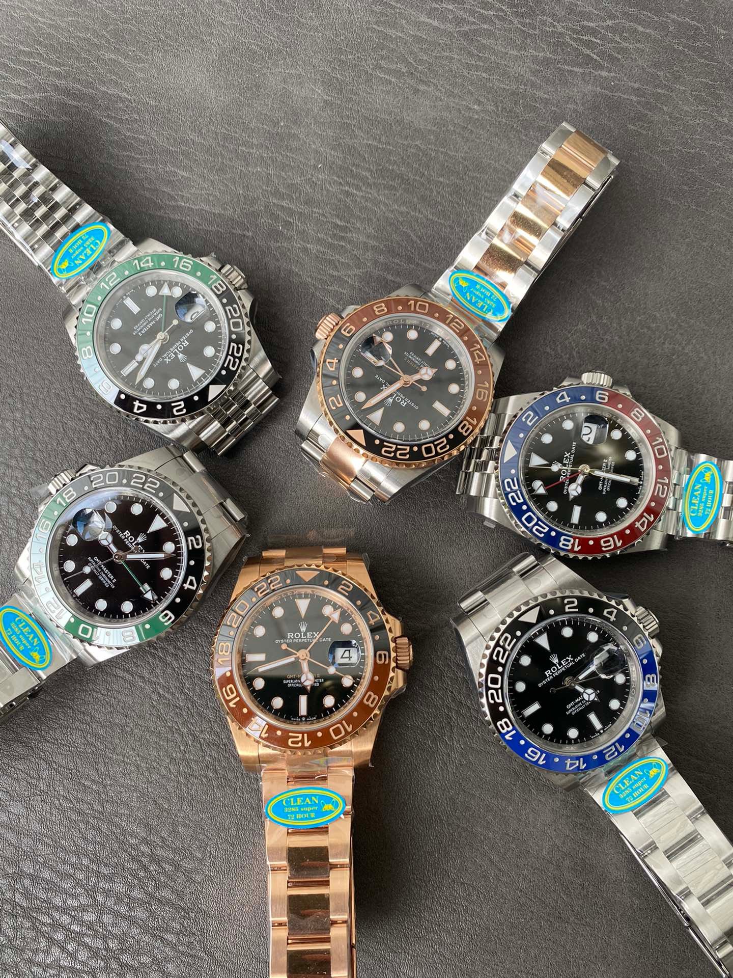 Collection of top replica Rolex watches from the best GMT replica factory