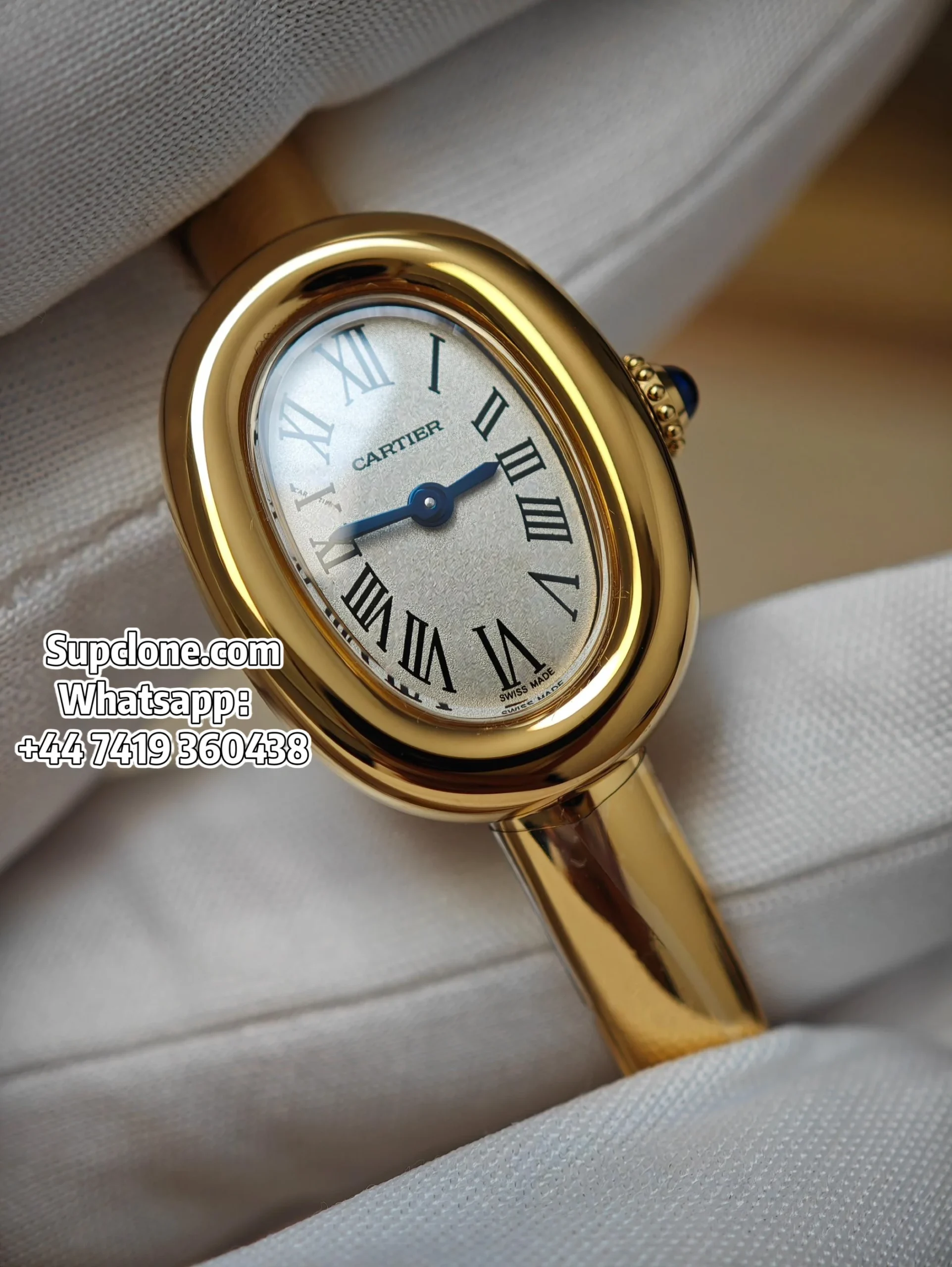 Cartier Super Clone Watches 11 Baignoire WGBA0018 Gold Bangle Small (14) Cartier Super Clone Watches 1:1 Baignoire WGBA0018 Gold Bangle Small