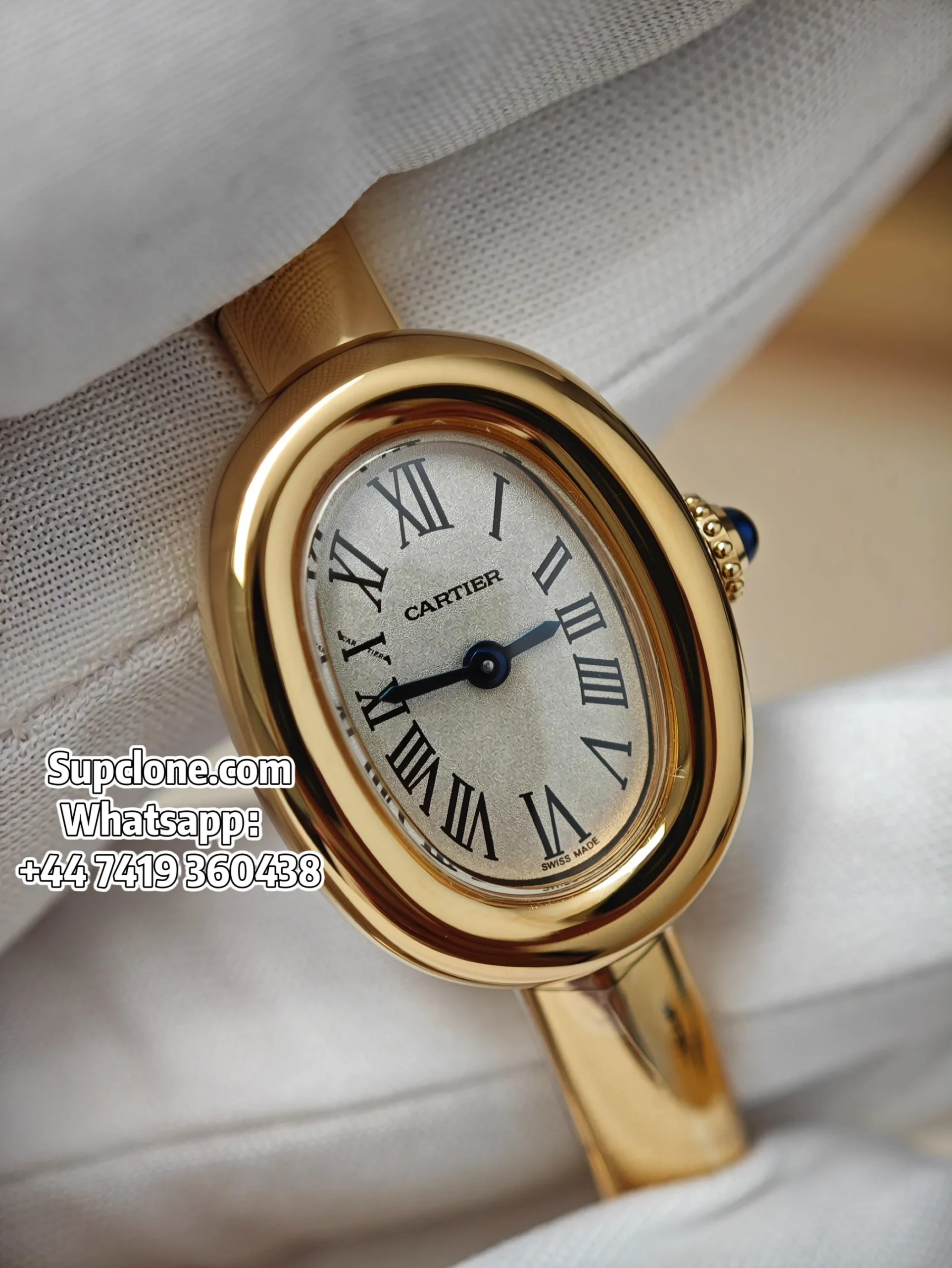 Cartier Super Clone Watches 11 Baignoire WGBA0018 Gold Bangle Small (15) Cartier Super Clone Watches 1:1 Baignoire WGBA0018 Gold Bangle Small