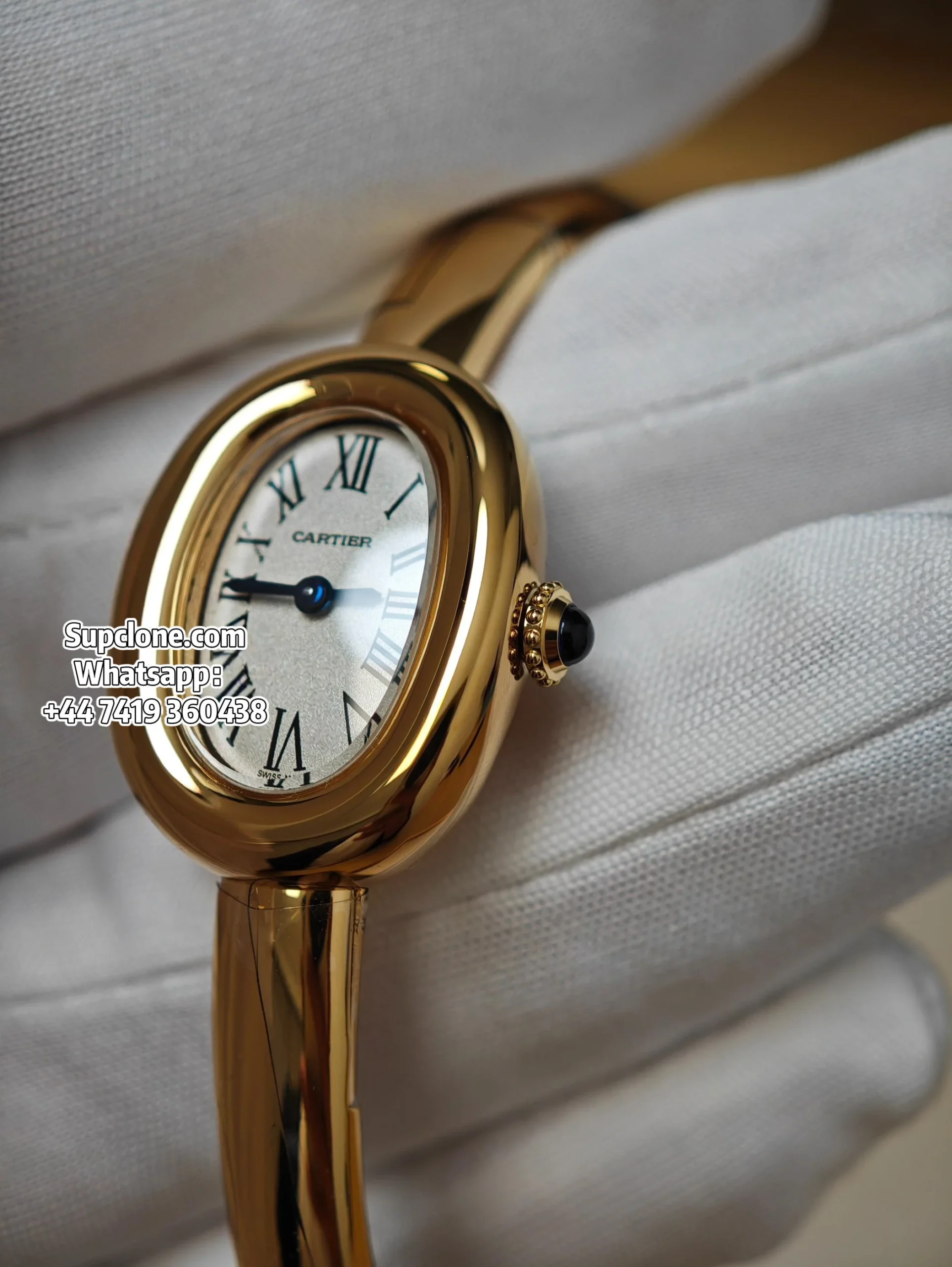 Cartier Super Clone Watches 11 Baignoire WGBA0018 Gold Bangle Small (8) Cartier Super Clone Watches 1:1 Baignoire WGBA0018 Gold Bangle Small