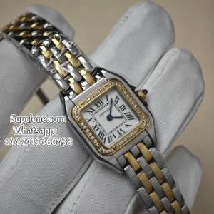 Cartier Super Clone Watches 1:1 Panthere W3PN0007 Two Tone Diamond