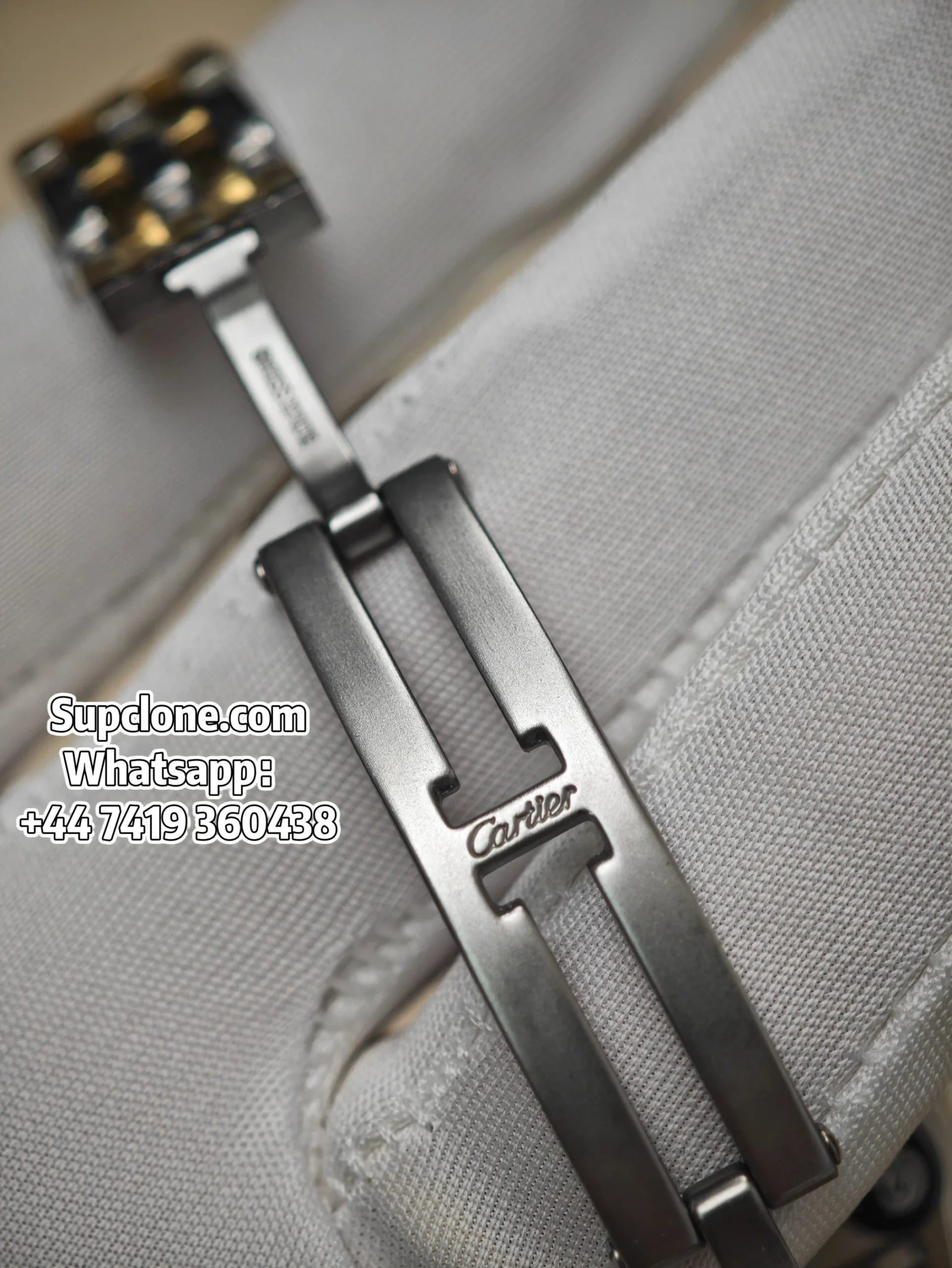 Cartier Super Clone Watches 11 Panthere W3PN0007 Two Tone Diamond (5) Cartier Super Clone Watches 1:1 Panthere W3PN0007 Two Tone Diamond