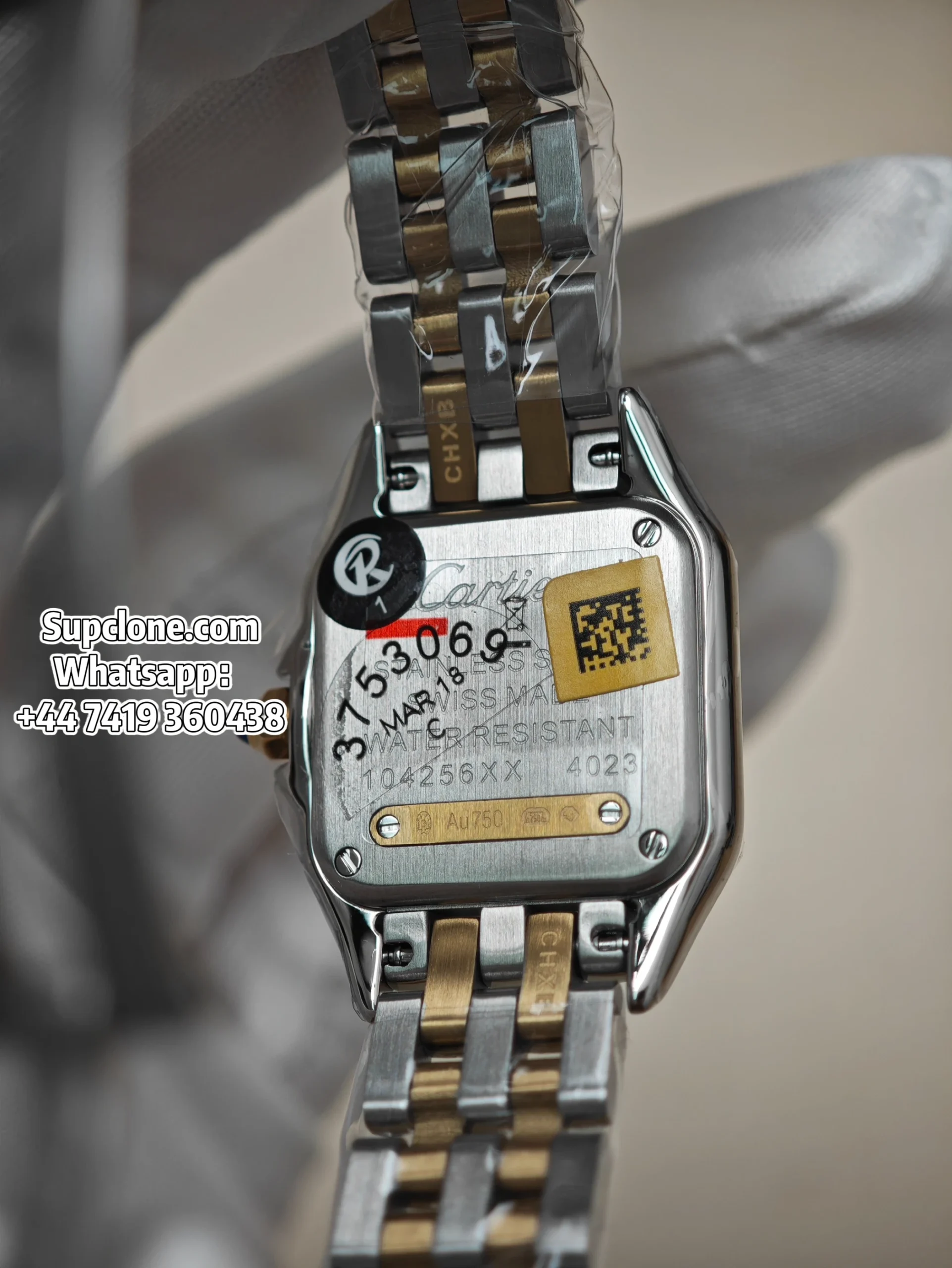 Cartier Super Clone Watches 11 Panthere W3PN0007 Two Tone Diamond (9) Cartier Super Clone Watches 1:1 Panthere W3PN0007 Two Tone Diamond