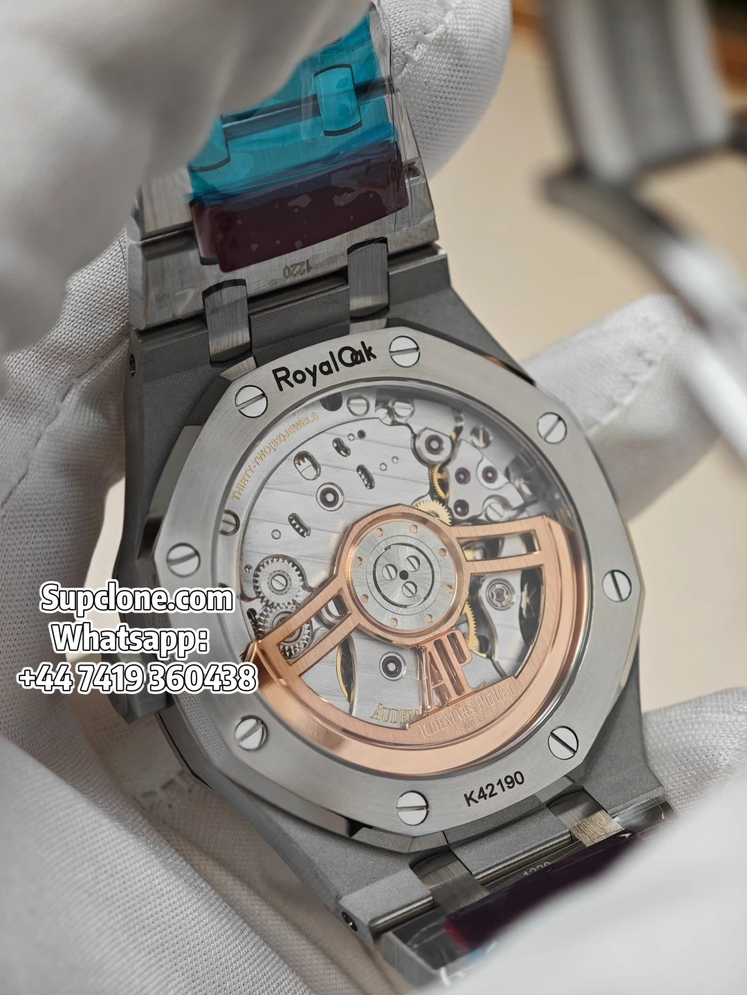 Audemars Piguet Super Clone 11 Royal Oak 15500 Blue Dial (11) Audemars Piguet Super Clone 1:1 Royal Oak 15500 Blue Dial
