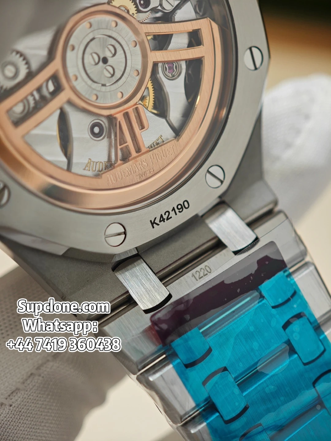 Audemars Piguet Super Clone 11 Royal Oak 15500 Blue Dial (13) Audemars Piguet Super Clone 1:1 Royal Oak 15500 Blue Dial