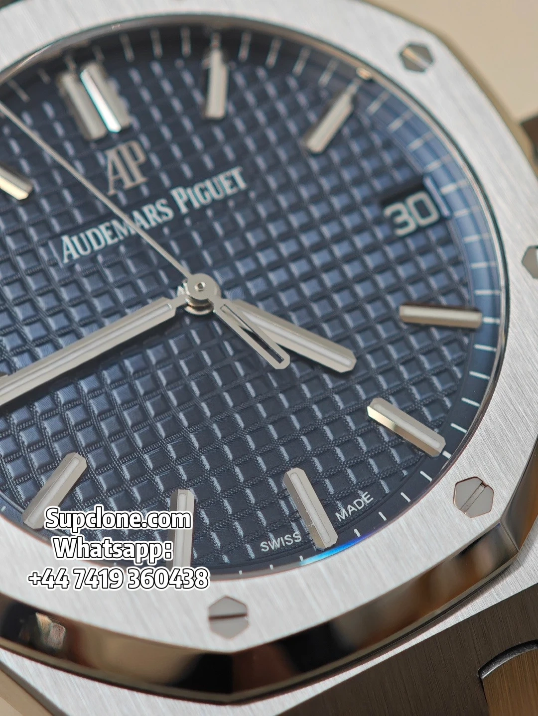 Audemars Piguet Super Clone 11 Royal Oak 15500 Blue Dial (18) Audemars Piguet Super Clone 1:1 Royal Oak 15500 Blue Dial