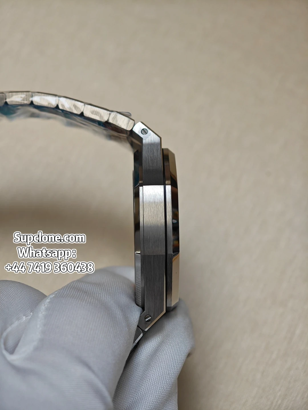 Audemars Piguet Super Clone 11 Royal Oak 15500 Blue Dial (2) Audemars Piguet Super Clone 1:1 Royal Oak 15500 Blue Dial