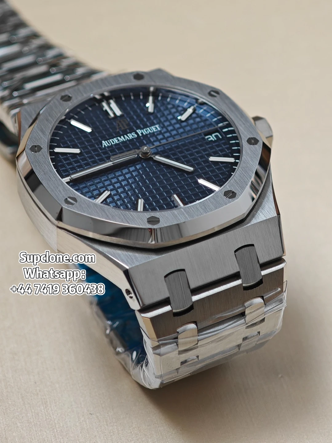 Audemars Piguet Super Clone 11 Royal Oak 15500 Blue Dial (20) Audemars Piguet Super Clone 1:1 Royal Oak 15500 Blue Dial