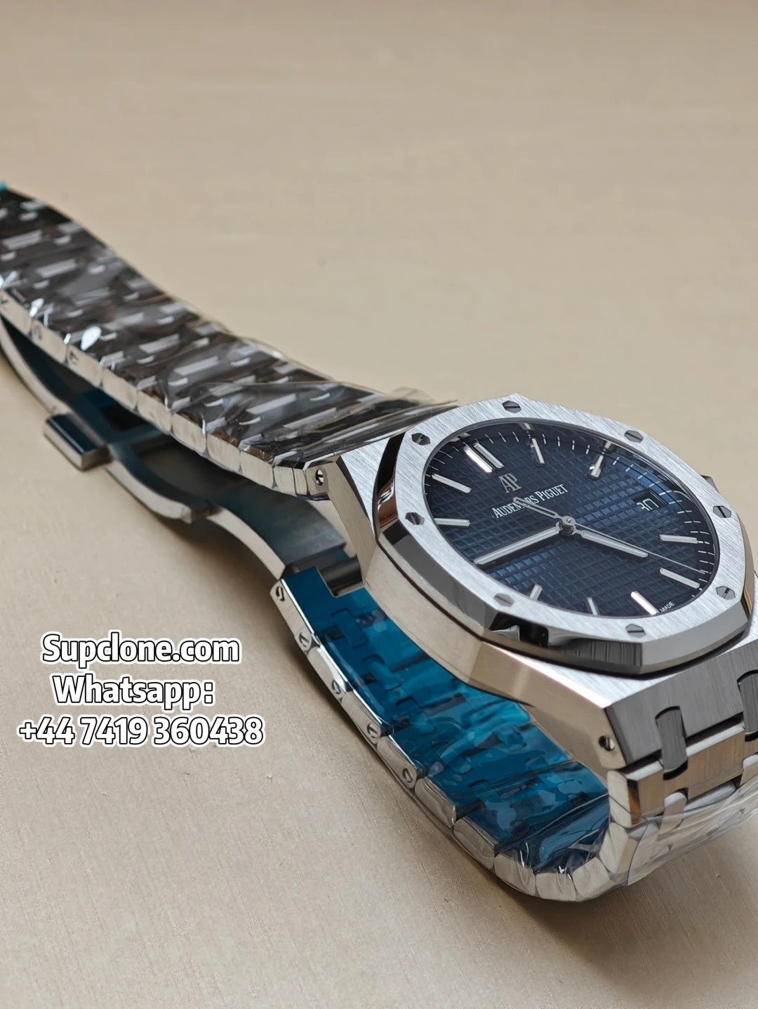 Audemars Piguet Super Clone 11 Royal Oak 15500 Blue Dial (21) Audemars Piguet Super Clone 1:1 Royal Oak 15500 Blue Dial