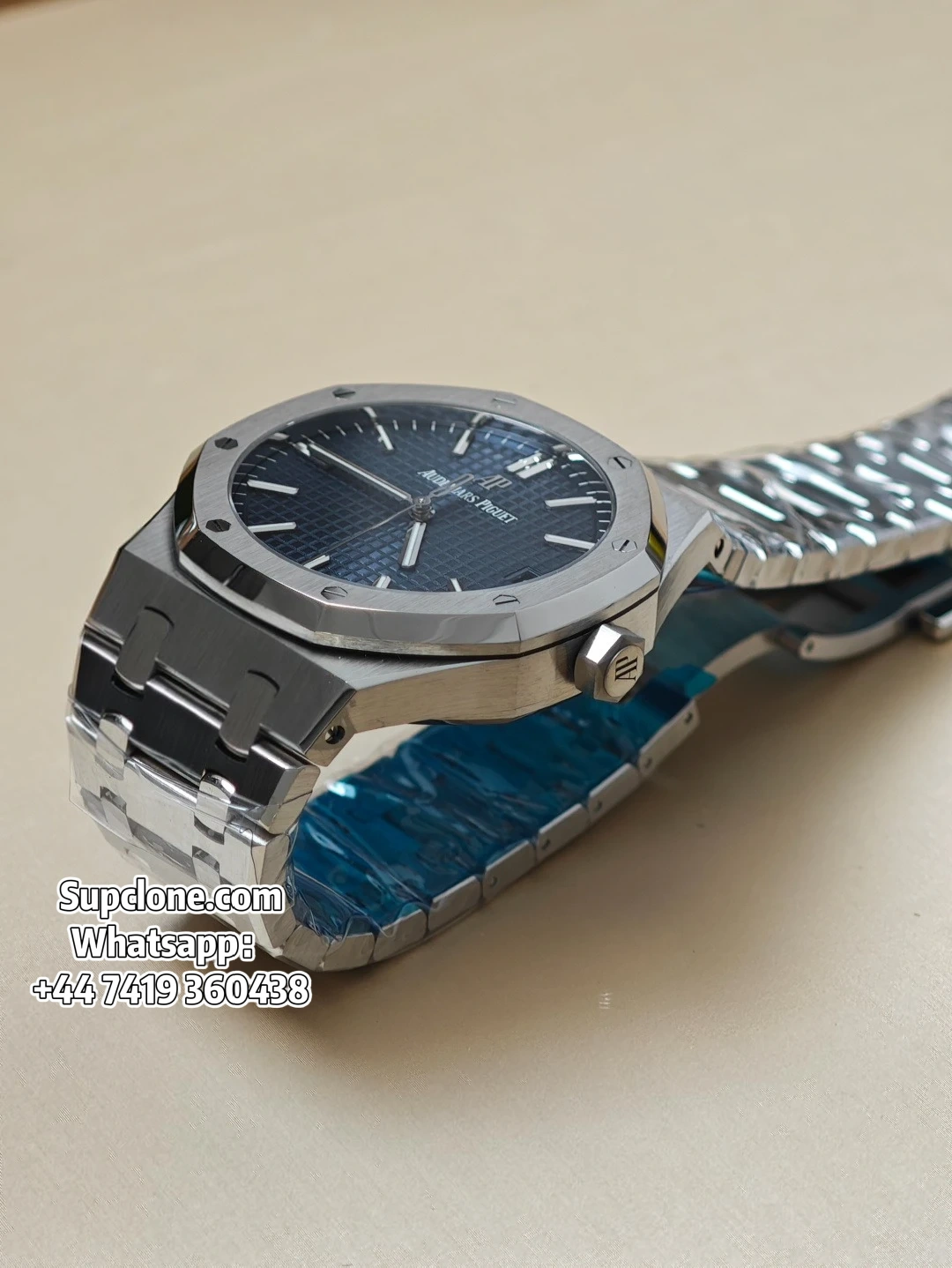 Audemars Piguet Super Clone 11 Royal Oak 15500 Blue Dial (22) Audemars Piguet Super Clone 1:1 Royal Oak 15500 Blue Dial