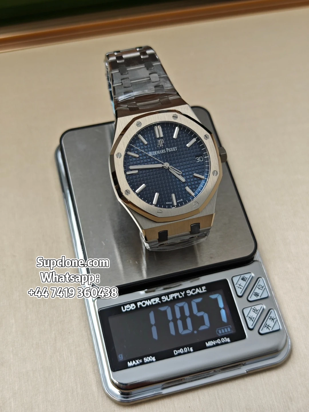 Audemars Piguet Super Clone 11 Royal Oak 15500 Blue Dial (26) Audemars Piguet Super Clone 1:1 Royal Oak 15500 Blue Dial