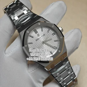 Audemars Piguet Super Clone 11 Royal Oak 15500 White Dial (1) Audemars Piguet Super Clone 1:1 Royal Oak 15500 White Dial