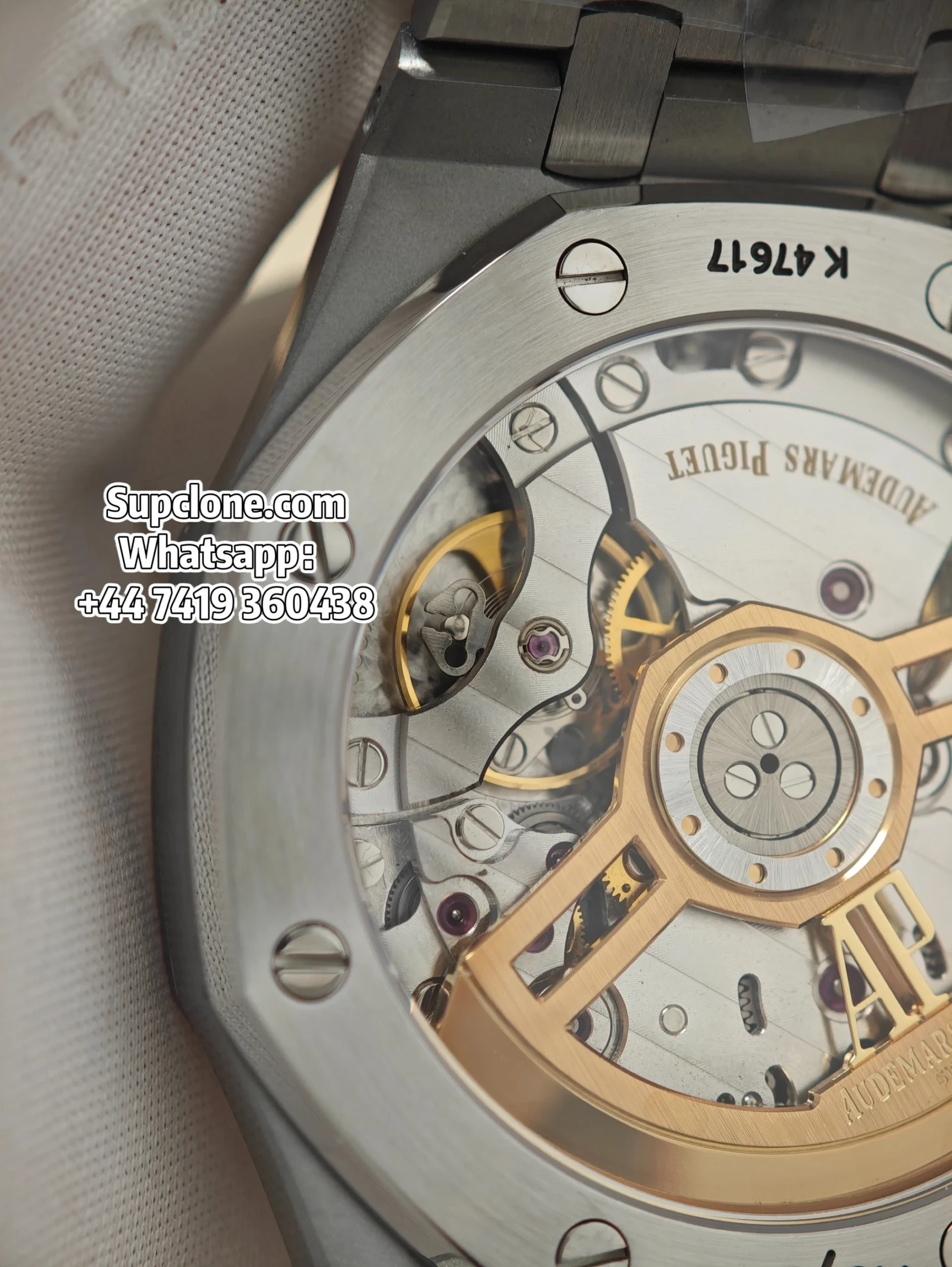 Audemars Piguet Super Clone 11 Royal Oak 15500 White Dial (9) Audemars Piguet Super Clone 1:1 Royal Oak 15500 White Dial