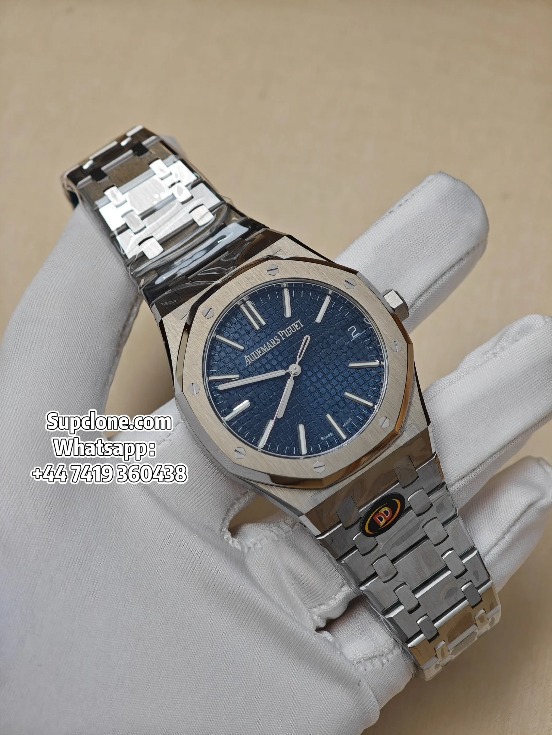 Audemars Piguet Super Clone 11 Royal Oak 15510 Blue Dial 41MM (1) Audemars Piguet Super Clone 1:1 Royal Oak 15510 Blue Dial 41MM