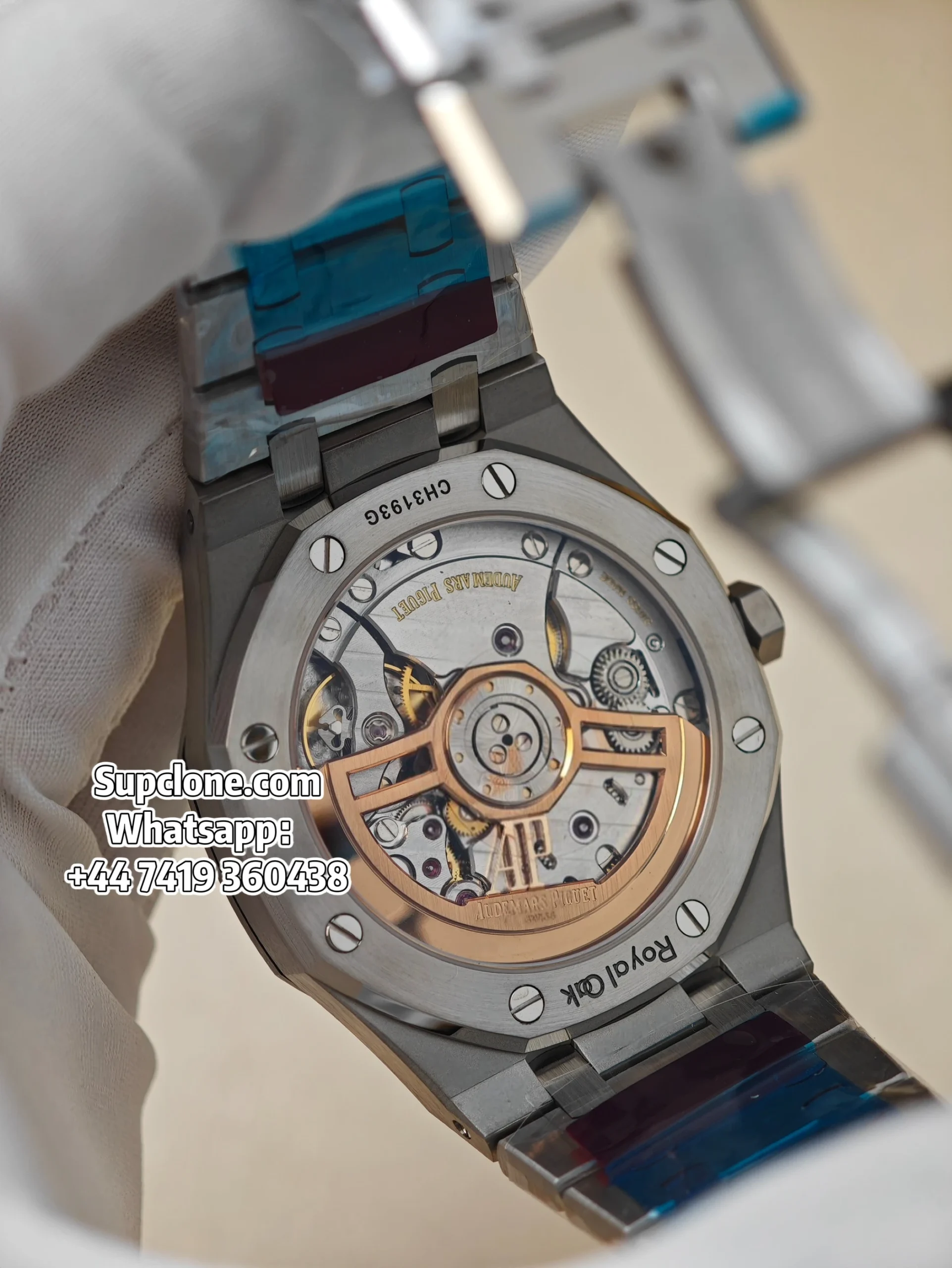 Audemars Piguet Super Clone 11 Royal Oak 15510 Blue Dial 41MM (11) Audemars Piguet Super Clone 1:1 Royal Oak 15510 Blue Dial 41MM