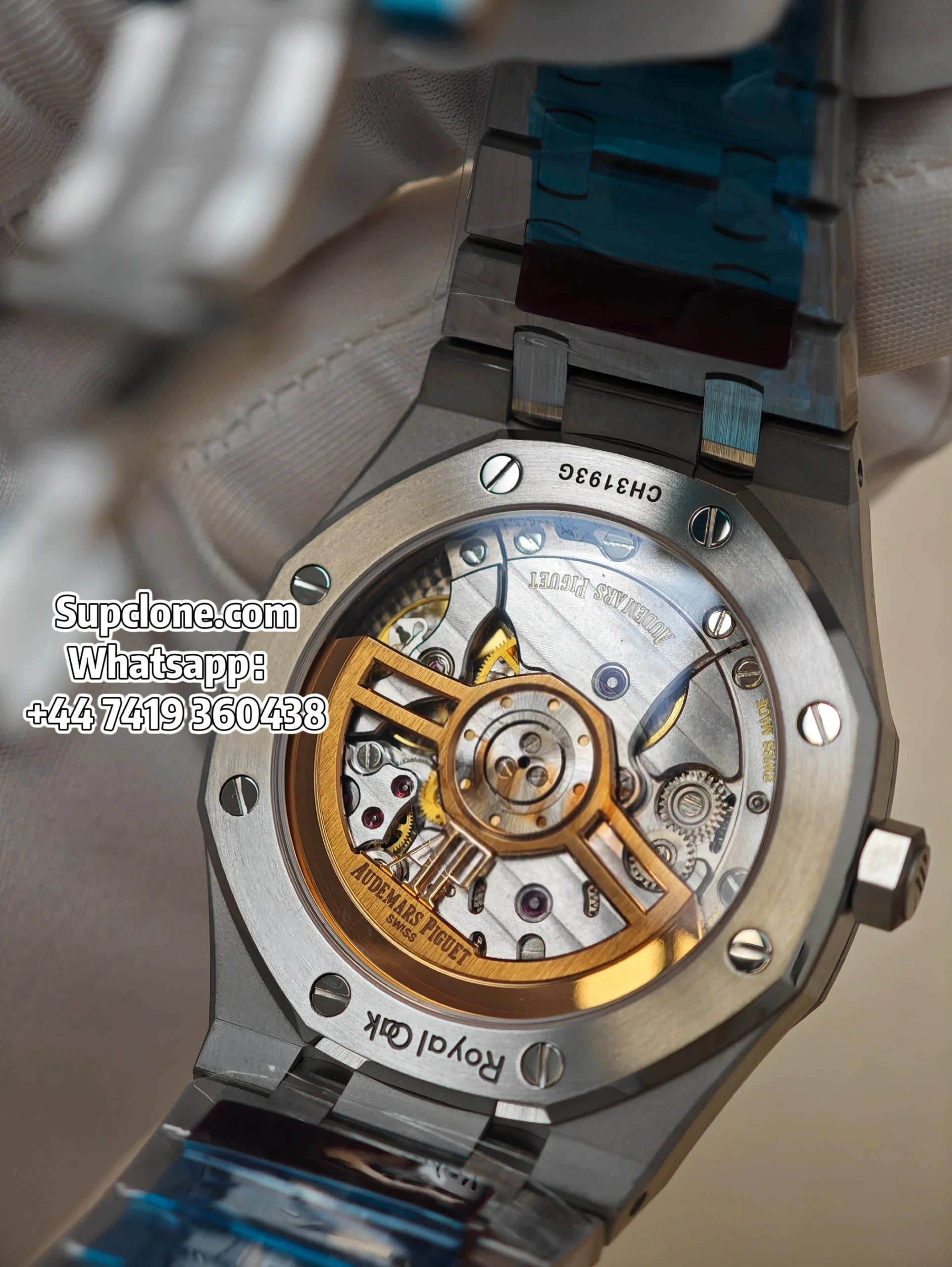 Audemars Piguet Super Clone 11 Royal Oak 15510 Blue Dial 41MM (12) Audemars Piguet Super Clone 1:1 Royal Oak 15510 Blue Dial 41MM