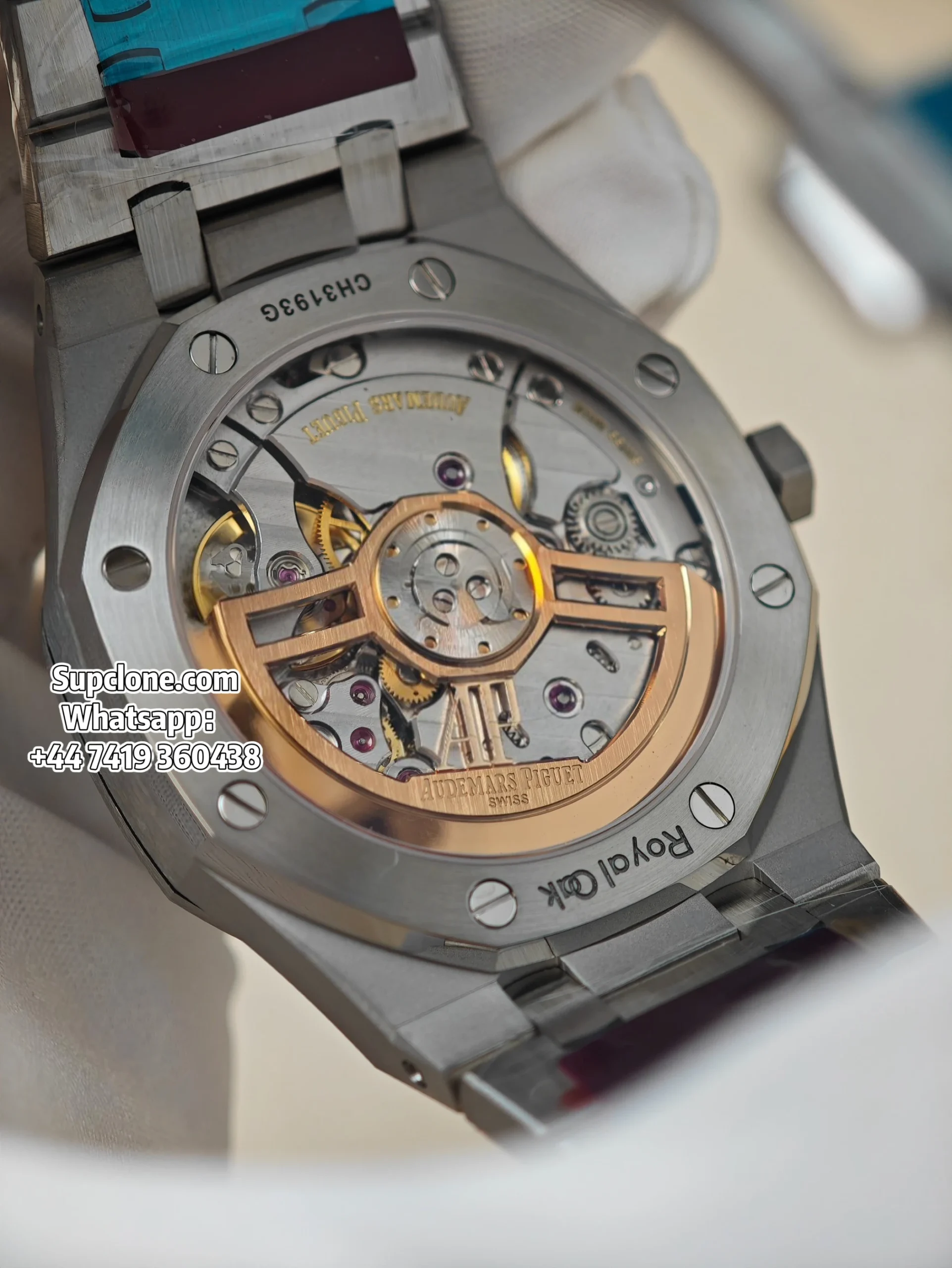 Audemars Piguet Super Clone 11 Royal Oak 15510 Blue Dial 41MM (13) Audemars Piguet Super Clone 1:1 Royal Oak 15510 Blue Dial 41MM