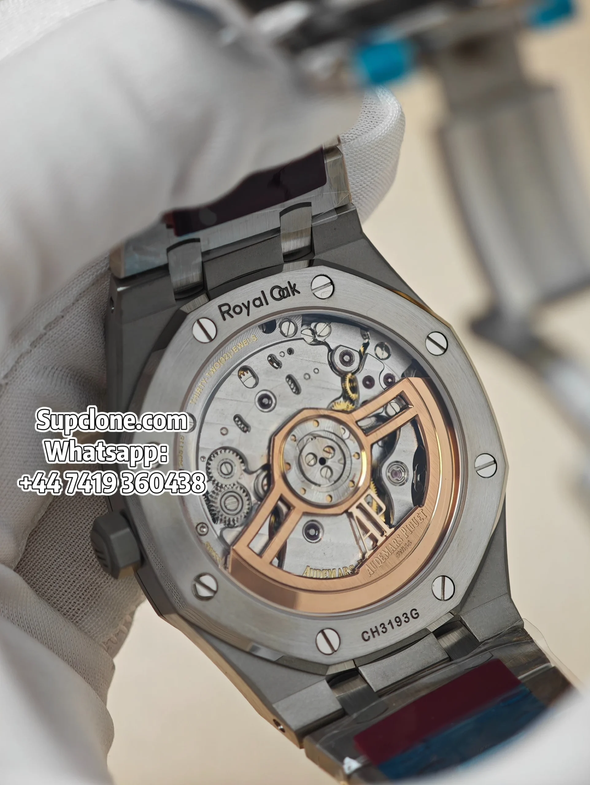 Audemars Piguet Super Clone 11 Royal Oak 15510 Blue Dial 41MM (14) Audemars Piguet Super Clone 1:1 Royal Oak 15510 Blue Dial 41MM