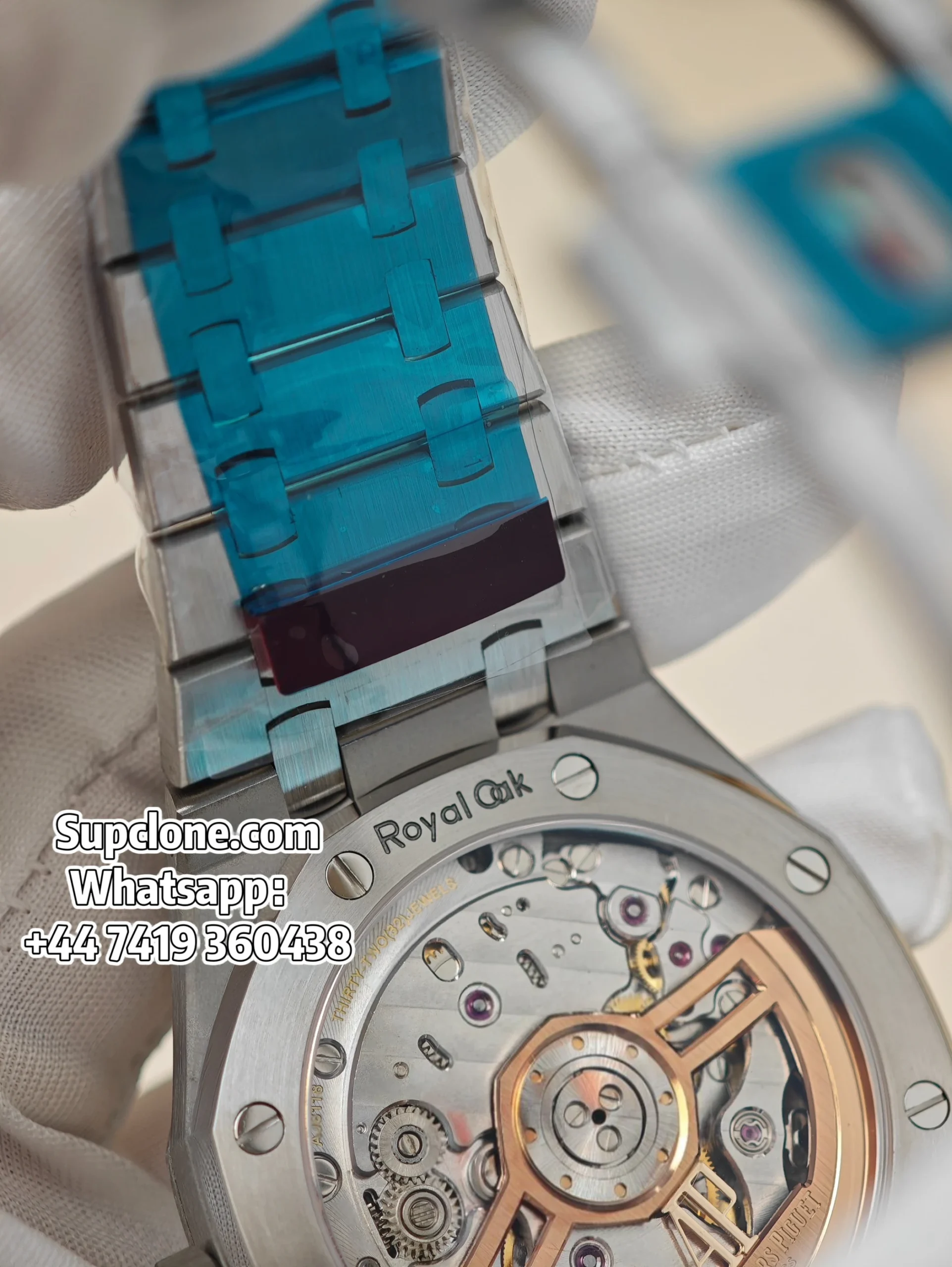 Audemars Piguet Super Clone 11 Royal Oak 15510 Blue Dial 41MM (16) Audemars Piguet Super Clone 1:1 Royal Oak 15510 Blue Dial 41MM