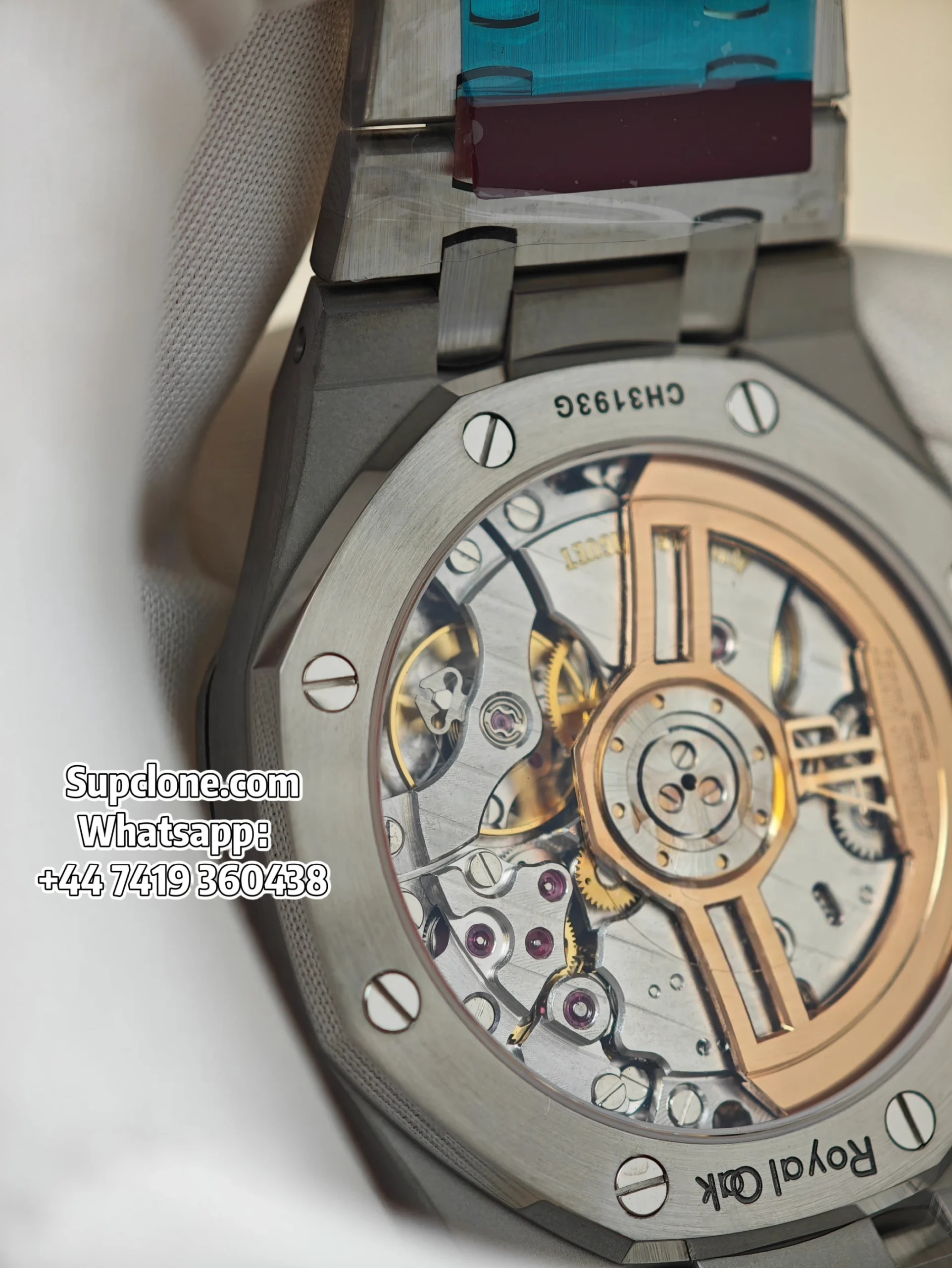 Audemars Piguet Super Clone 11 Royal Oak 15510 Blue Dial 41MM (19) Audemars Piguet Super Clone 1:1 Royal Oak 15510 Blue Dial 41MM