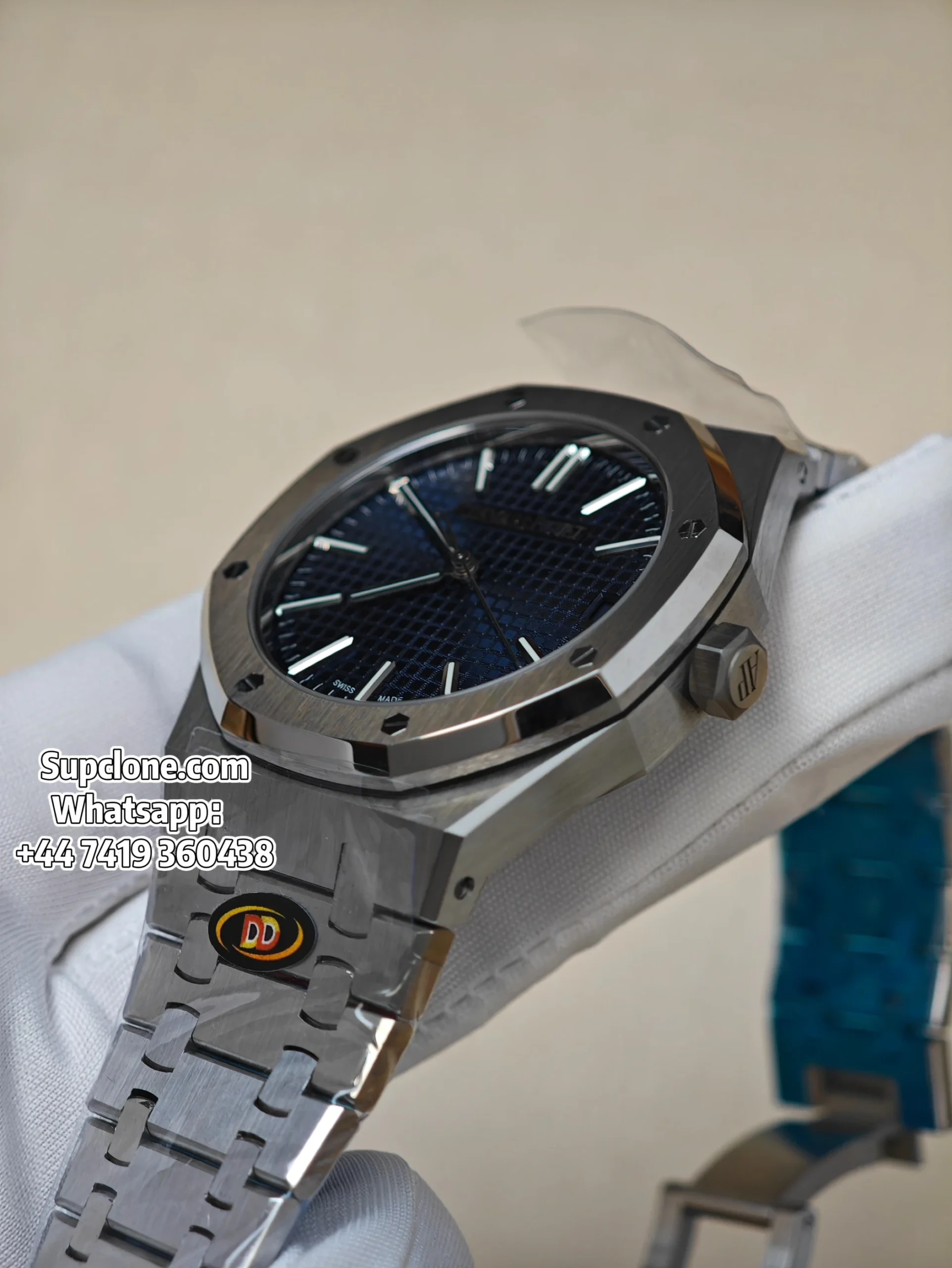 Audemars Piguet Super Clone 11 Royal Oak 15510 Blue Dial 41MM (20) Audemars Piguet Super Clone 1:1 Royal Oak 15510 Blue Dial 41MM