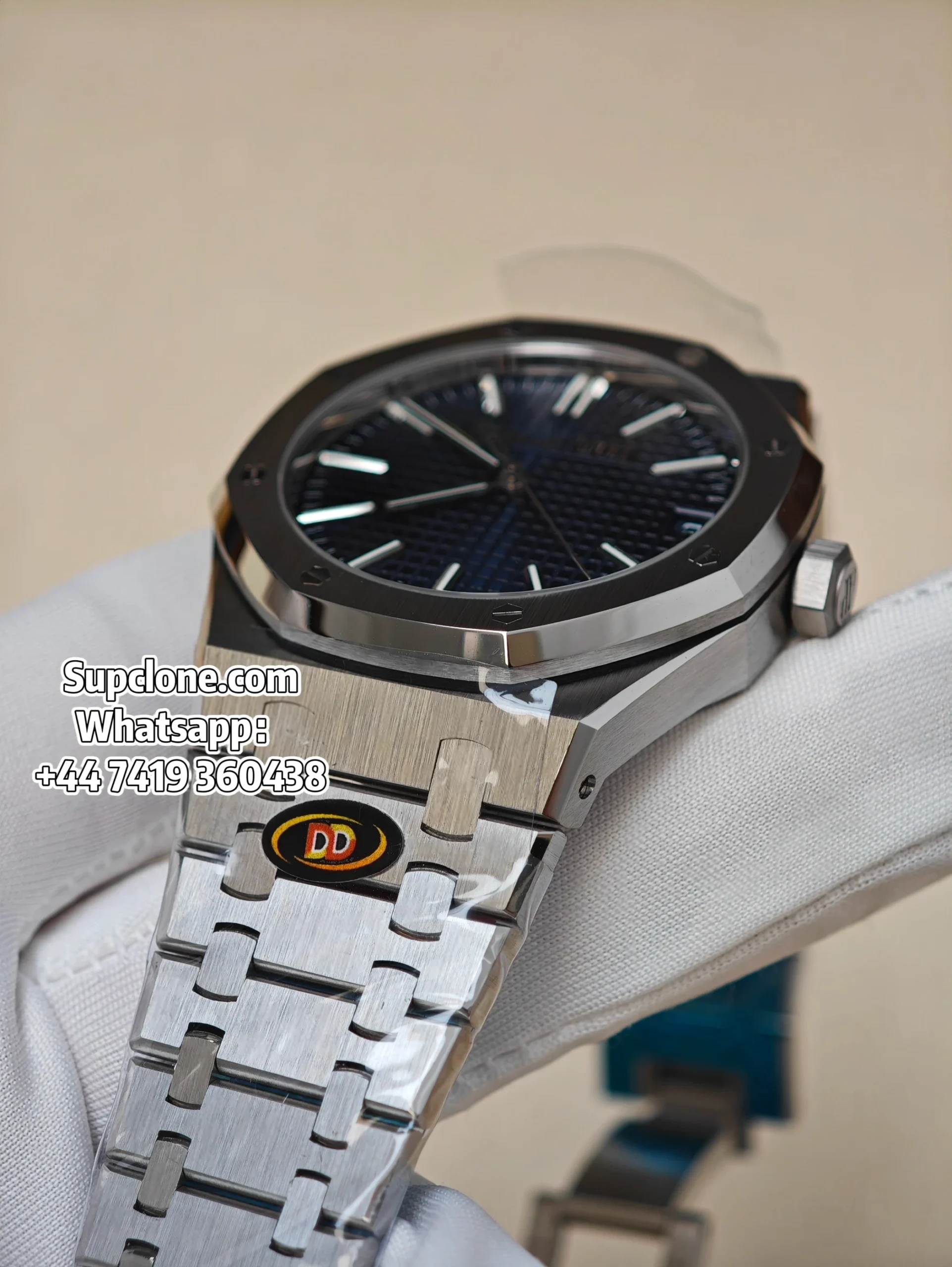 Audemars Piguet Super Clone 11 Royal Oak 15510 Blue Dial 41MM (21) Audemars Piguet Super Clone 1:1 Royal Oak 15510 Blue Dial 41MM