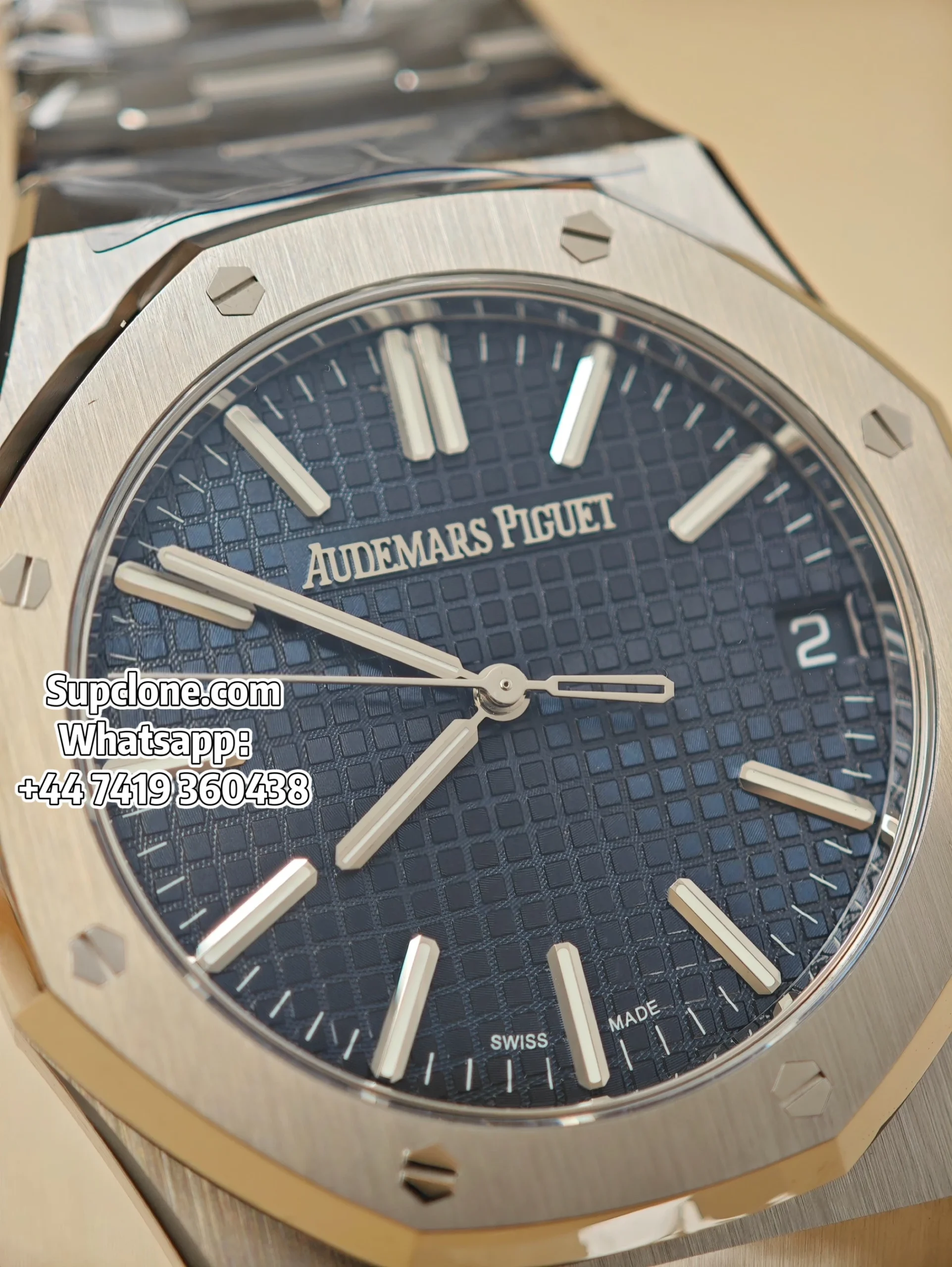 Audemars Piguet Super Clone 11 Royal Oak 15510 Blue Dial 41MM (25) Audemars Piguet Super Clone 1:1 Royal Oak 15510 Blue Dial 41MM