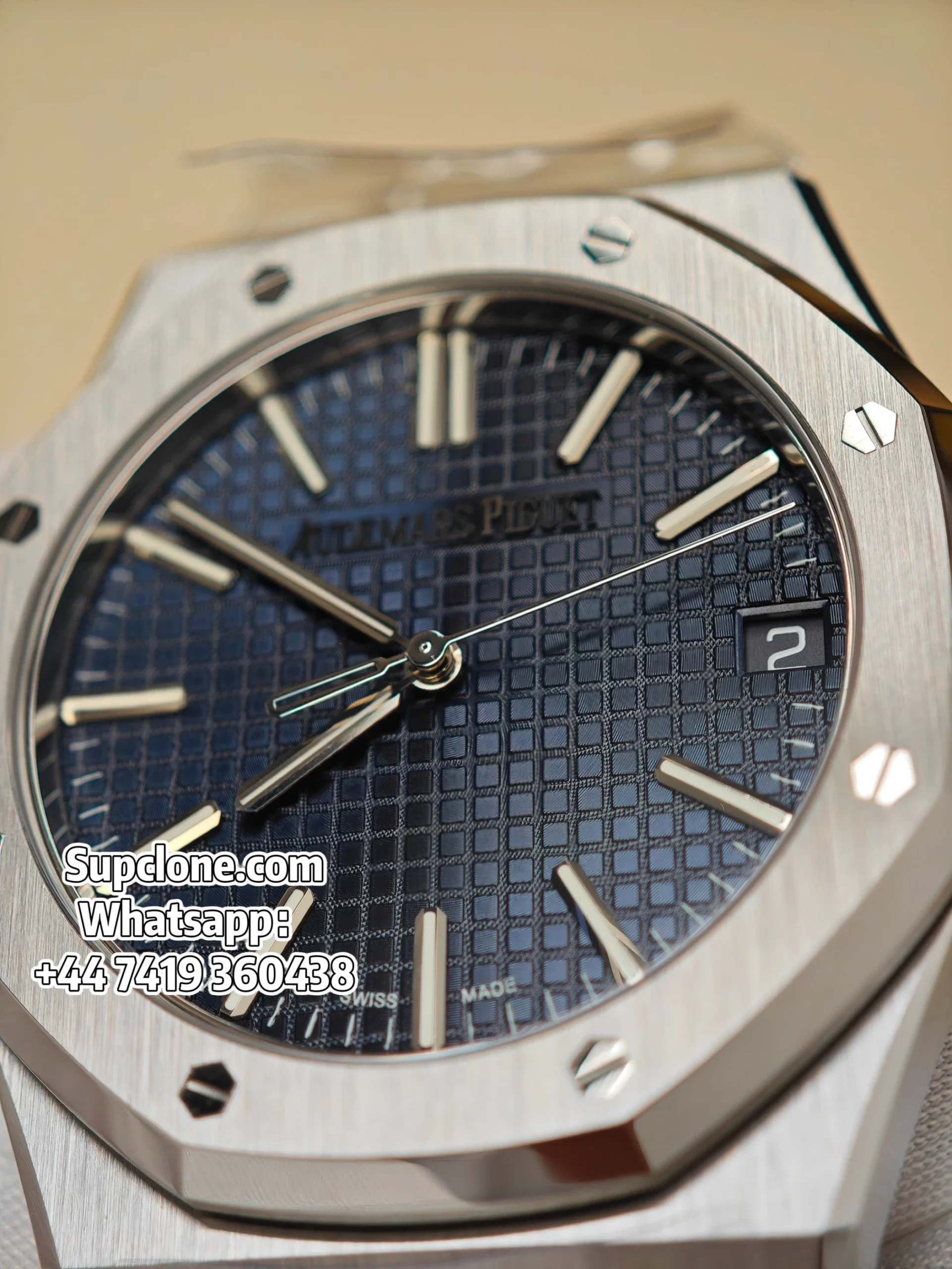 Audemars Piguet Super Clone 11 Royal Oak 15510 Blue Dial 41MM (29) Audemars Piguet Super Clone 1:1 Royal Oak 15510 Blue Dial 41MM