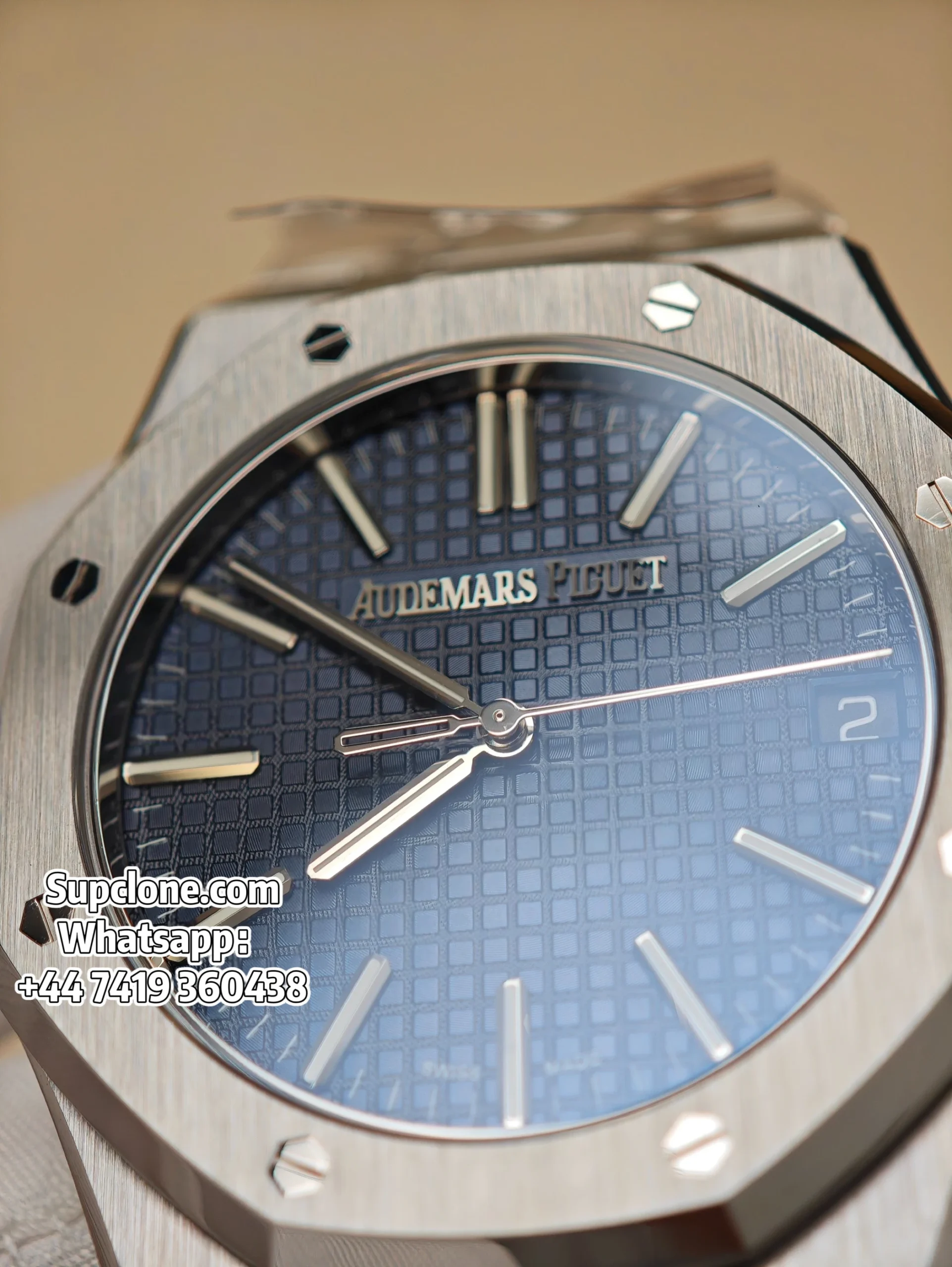 Audemars Piguet Super Clone 11 Royal Oak 15510 Blue Dial 41MM (30) Audemars Piguet Super Clone 1:1 Royal Oak 15510 Blue Dial 41MM