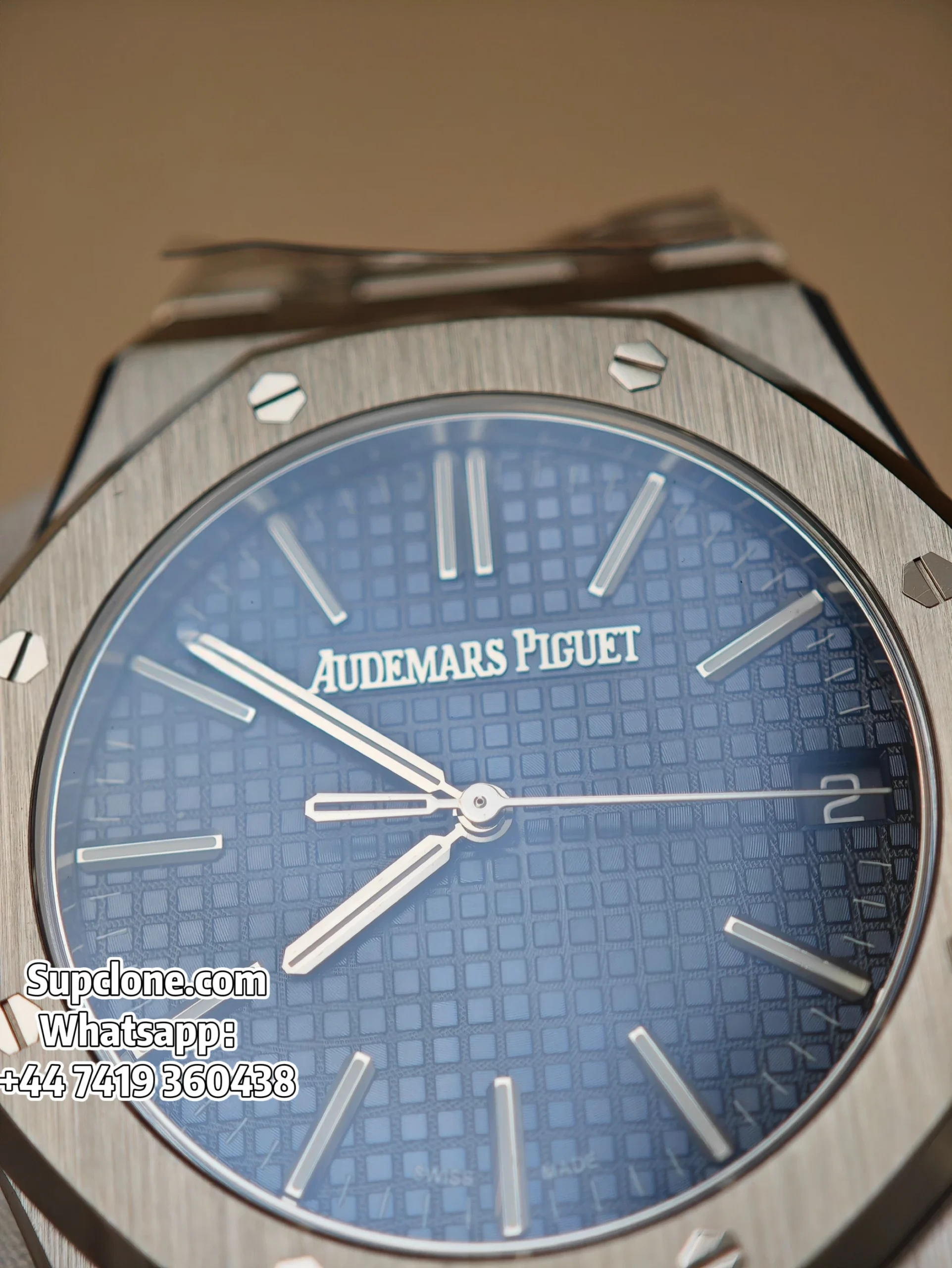 Audemars Piguet Super Clone 11 Royal Oak 15510 Blue Dial 41MM (31) Audemars Piguet Super Clone 1:1 Royal Oak 15510 Blue Dial 41MM