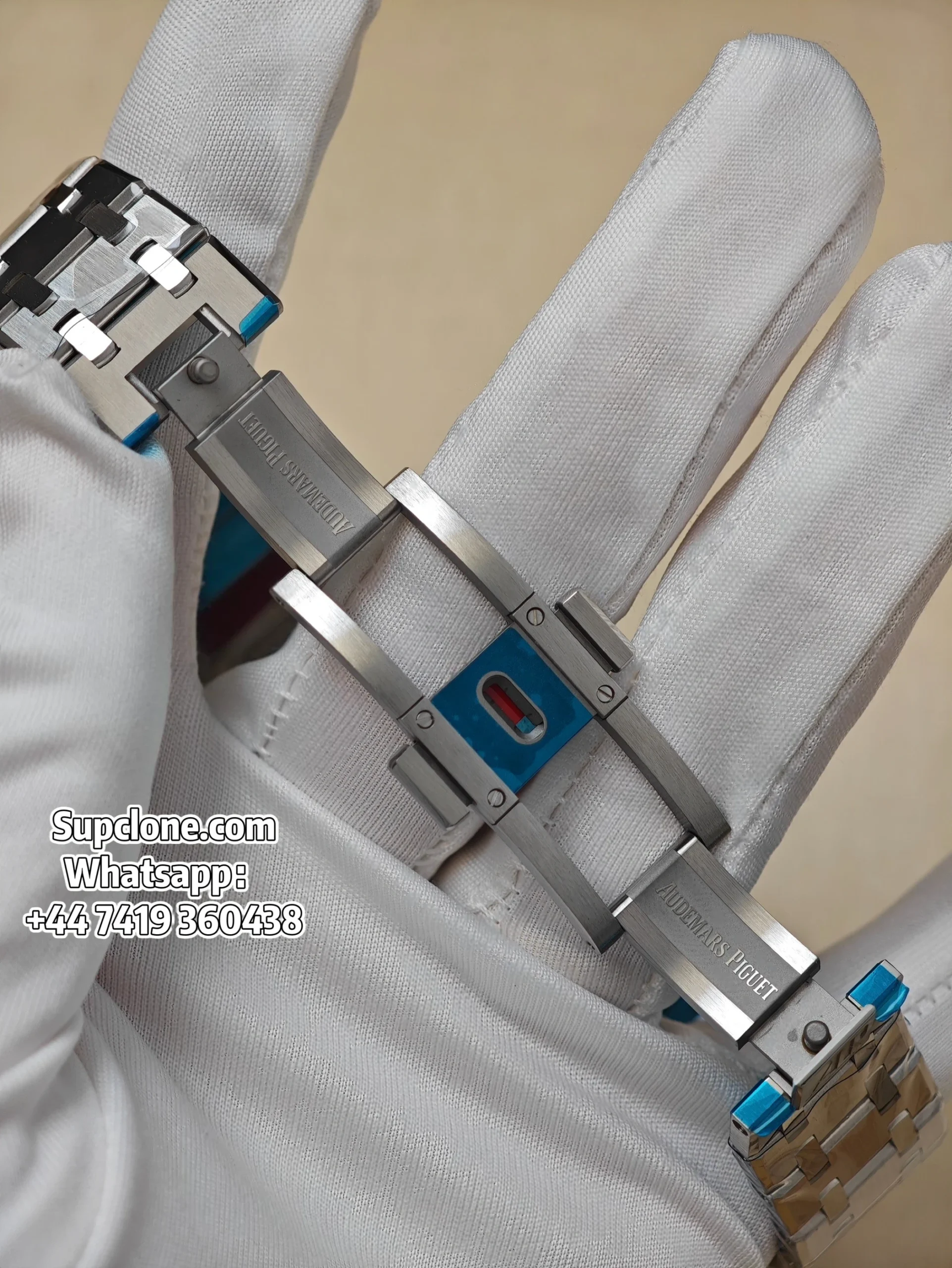 Audemars Piguet Super Clone 11 Royal Oak 15510 Blue Dial 41MM (8) Audemars Piguet Super Clone 1:1 Royal Oak 15510 Blue Dial 41MM