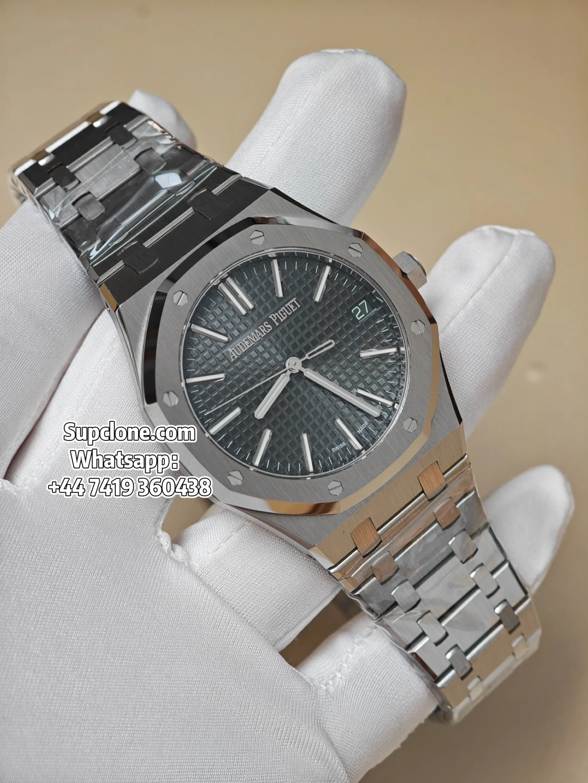Audemars Piguet Super Clone 11 Royal Oak 15510 Green Dial 41MM (1) Audemars Piguet Super Clone 1:1 Royal Oak 15510 Green Dial 41MM