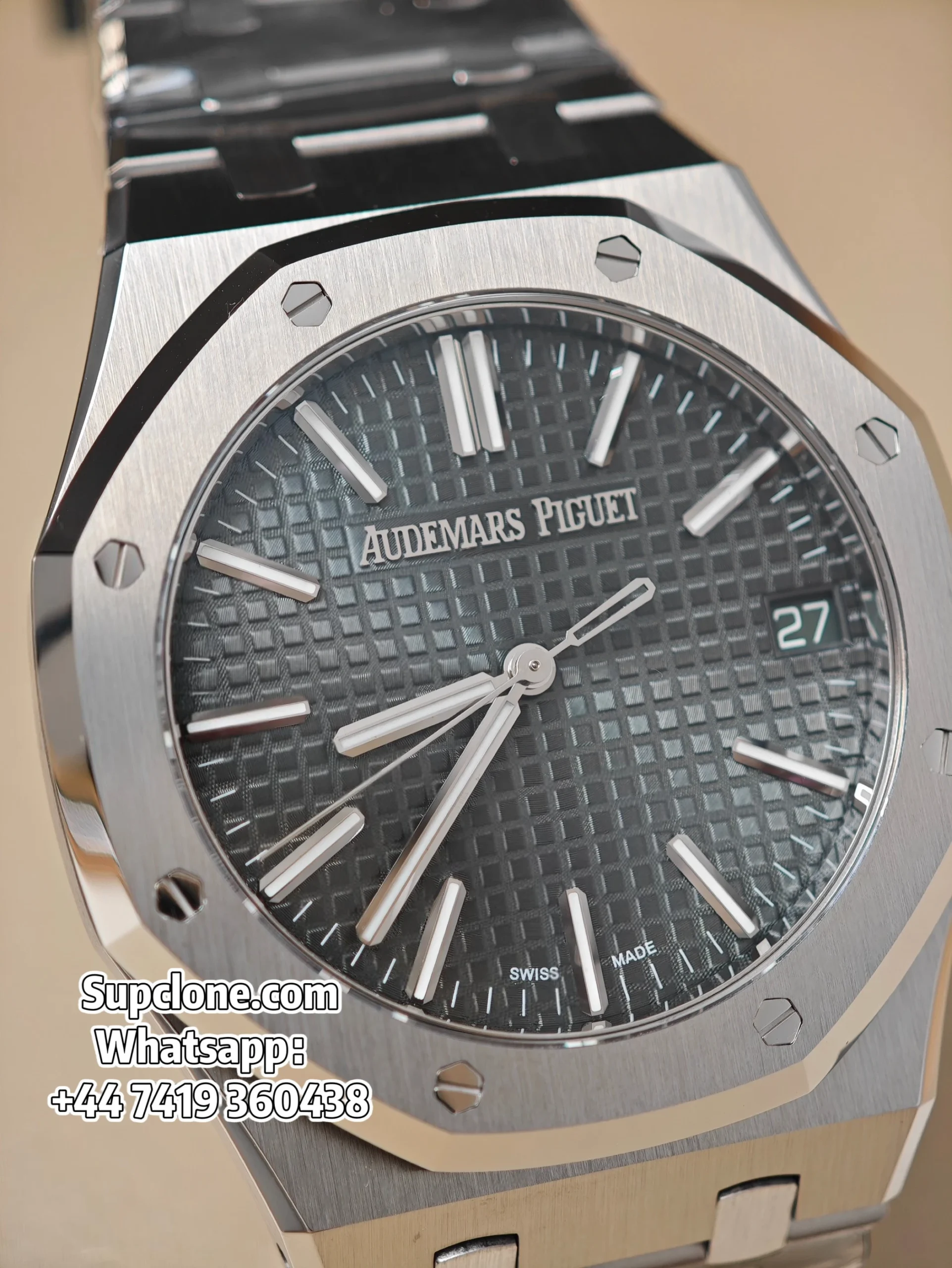 Audemars Piguet Super Clone 11 Royal Oak 15510 Green Dial 41MM (17) Audemars Piguet Super Clone 1:1 Royal Oak 15510 Green Dial 41MM