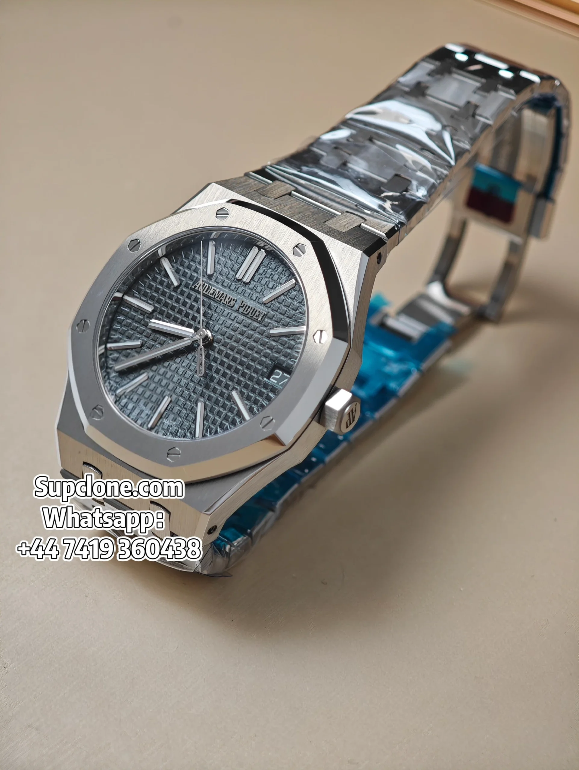 Audemars Piguet Super Clone 11 Royal Oak 15510 Green Dial 41MM (19) Audemars Piguet Super Clone 1:1 Royal Oak 15510 Green Dial 41MM