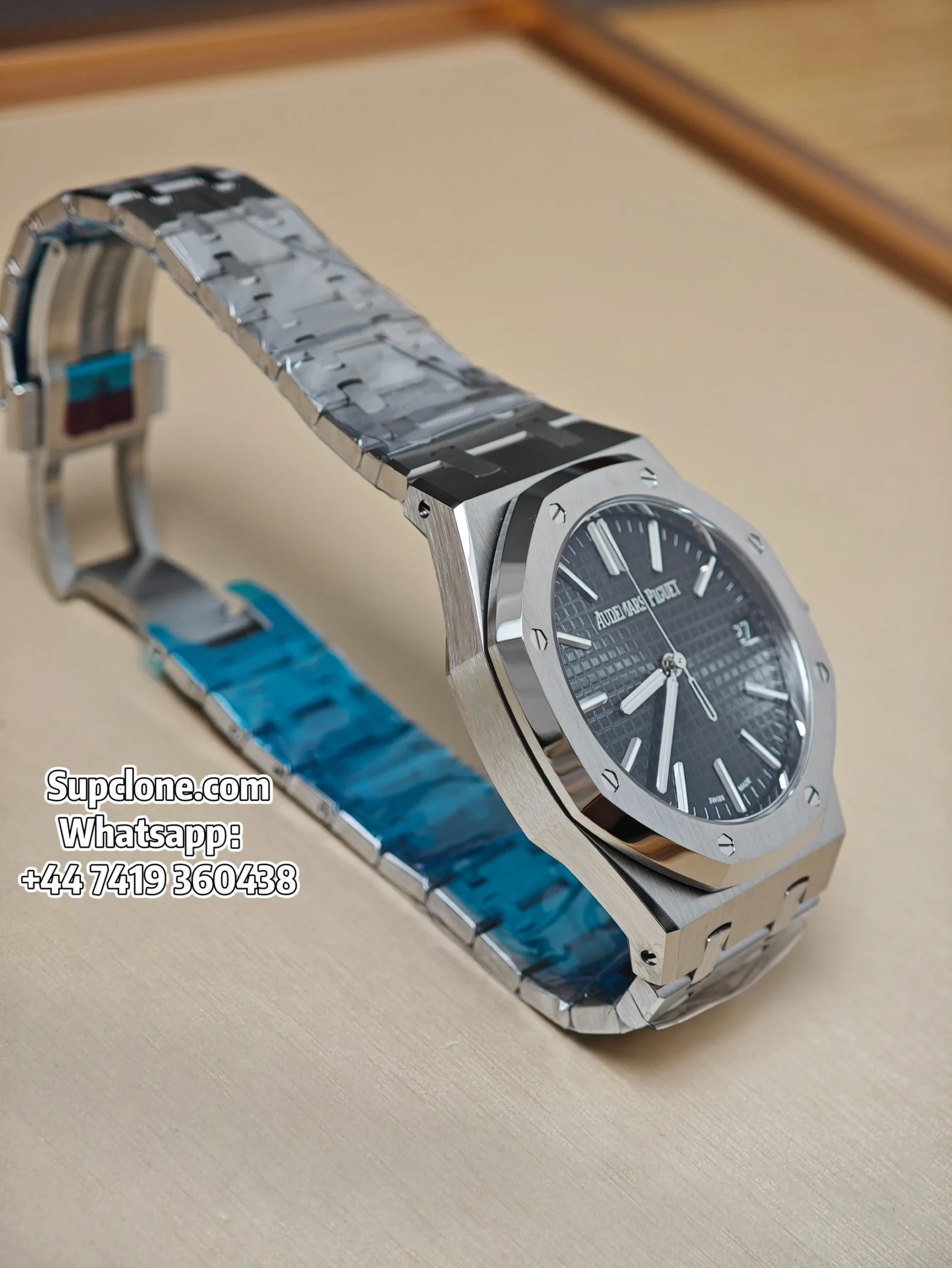 Audemars Piguet Super Clone 11 Royal Oak 15510 Green Dial 41MM (20) Audemars Piguet Super Clone 1:1 Royal Oak 15510 Green Dial 41MM