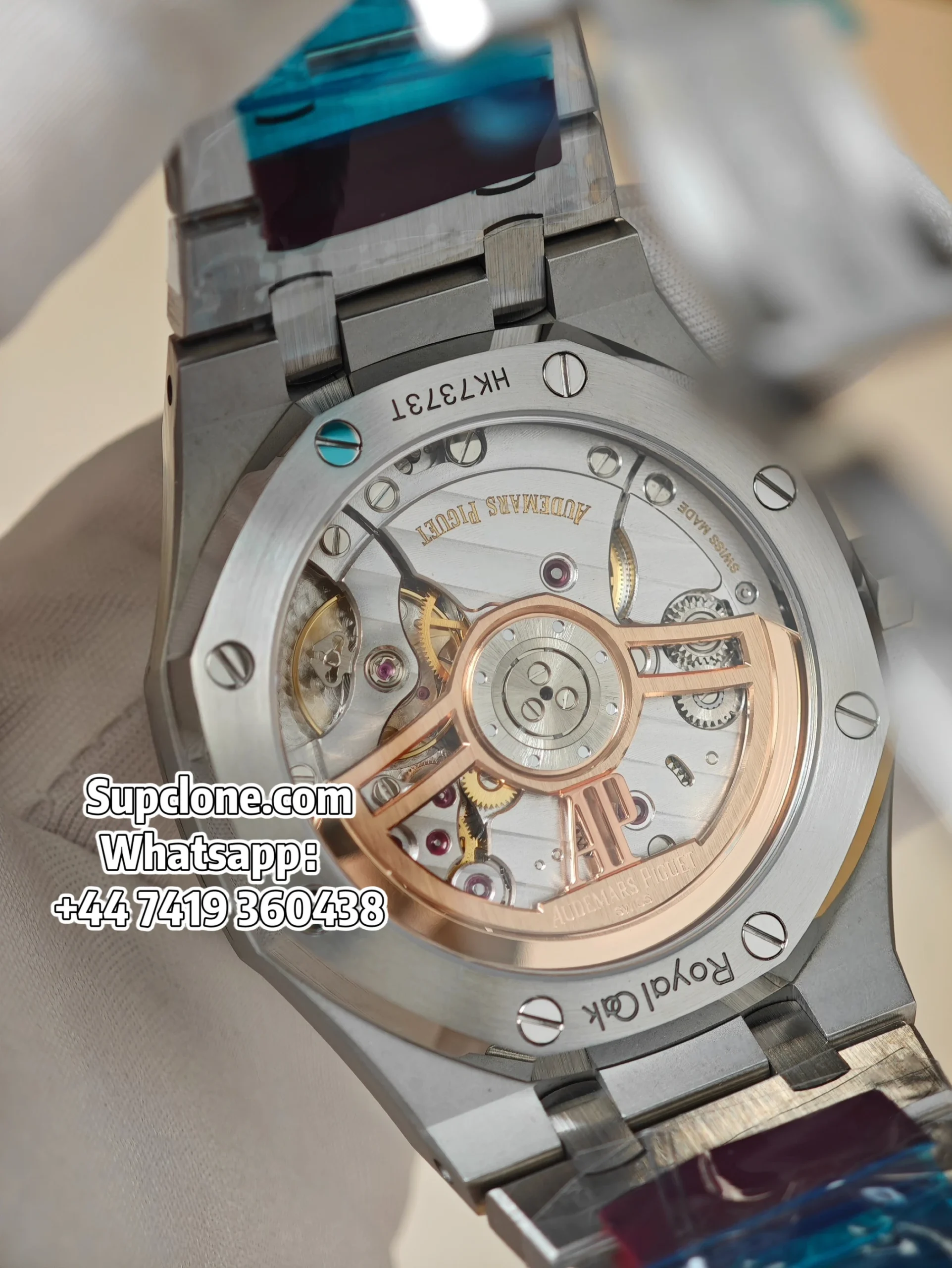 Audemars Piguet Super Clone 11 Royal Oak 15510 Green Dial 41MM (8) Audemars Piguet Super Clone 1:1 Royal Oak 15510 Green Dial 41MM