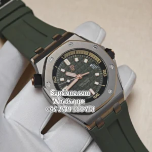Audemars Piguet Super Clone 11 Royal Oak Offshore 15720 Green Dial (1) Audemars Piguet Super Clone 1:1 Royal Oak Offshore 15720 Green Dial
