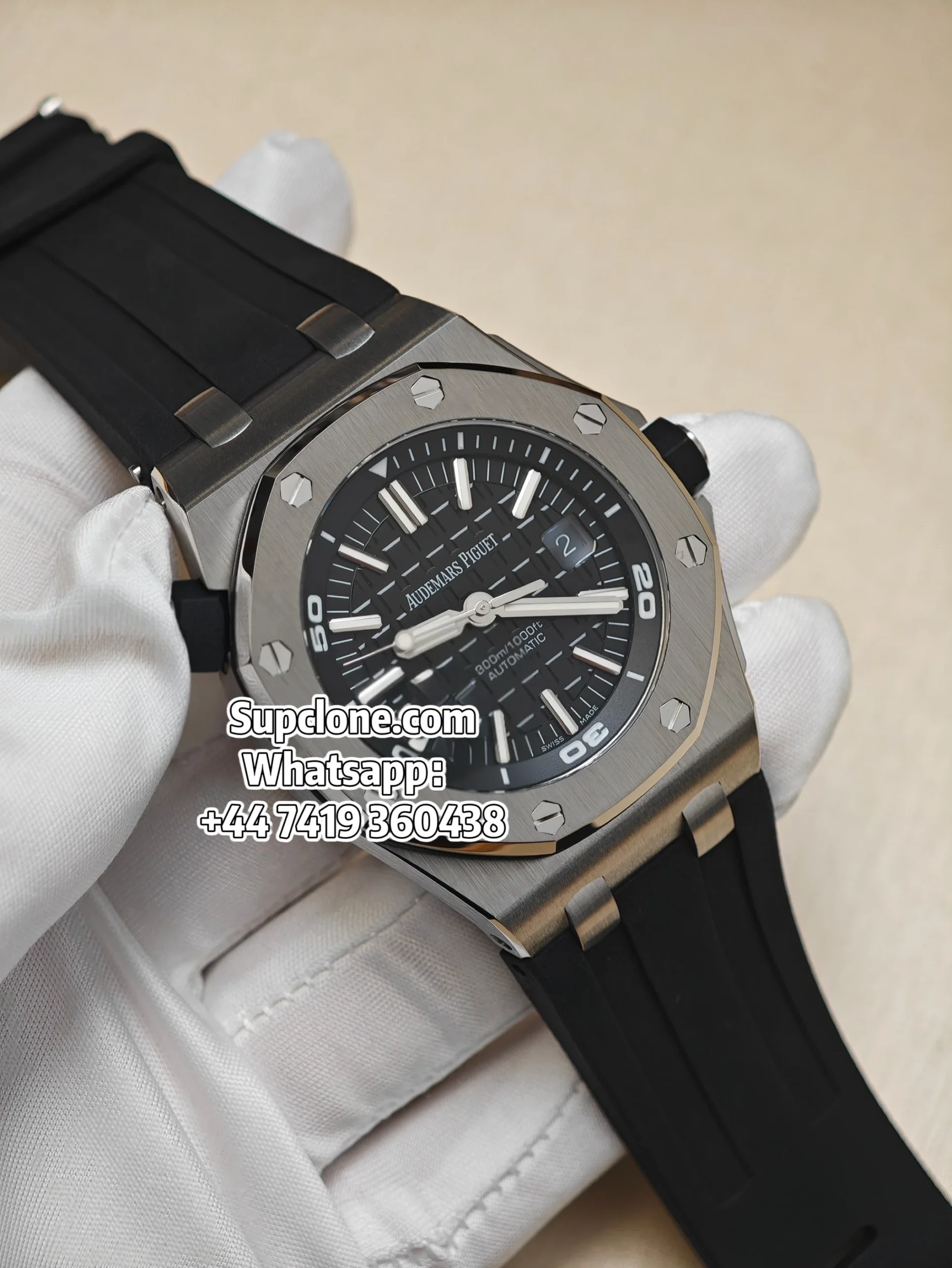 Audemars Piguet Super Clone 1:1 Royal Oak Offshore Diver 15710 Black Dial