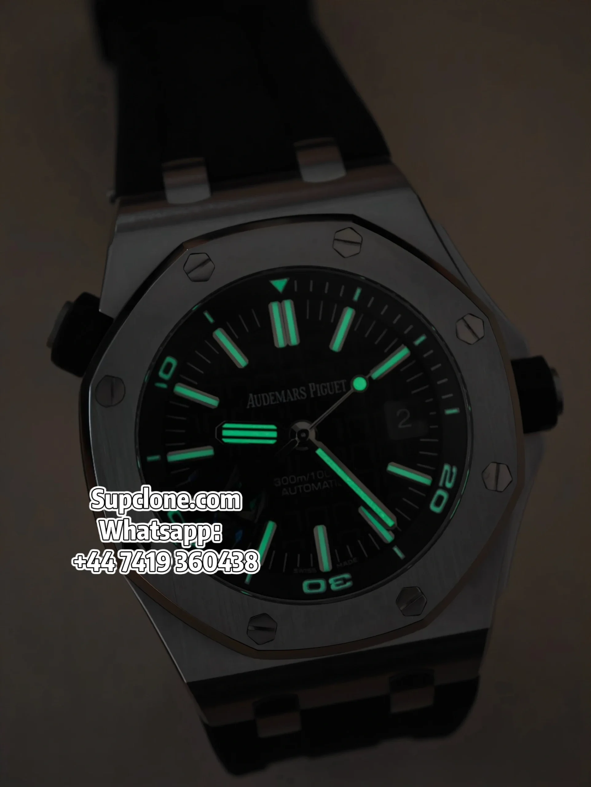 Audemars Piguet Super Clone 1:1 Royal Oak Offshore Diver 15710 Black Dial