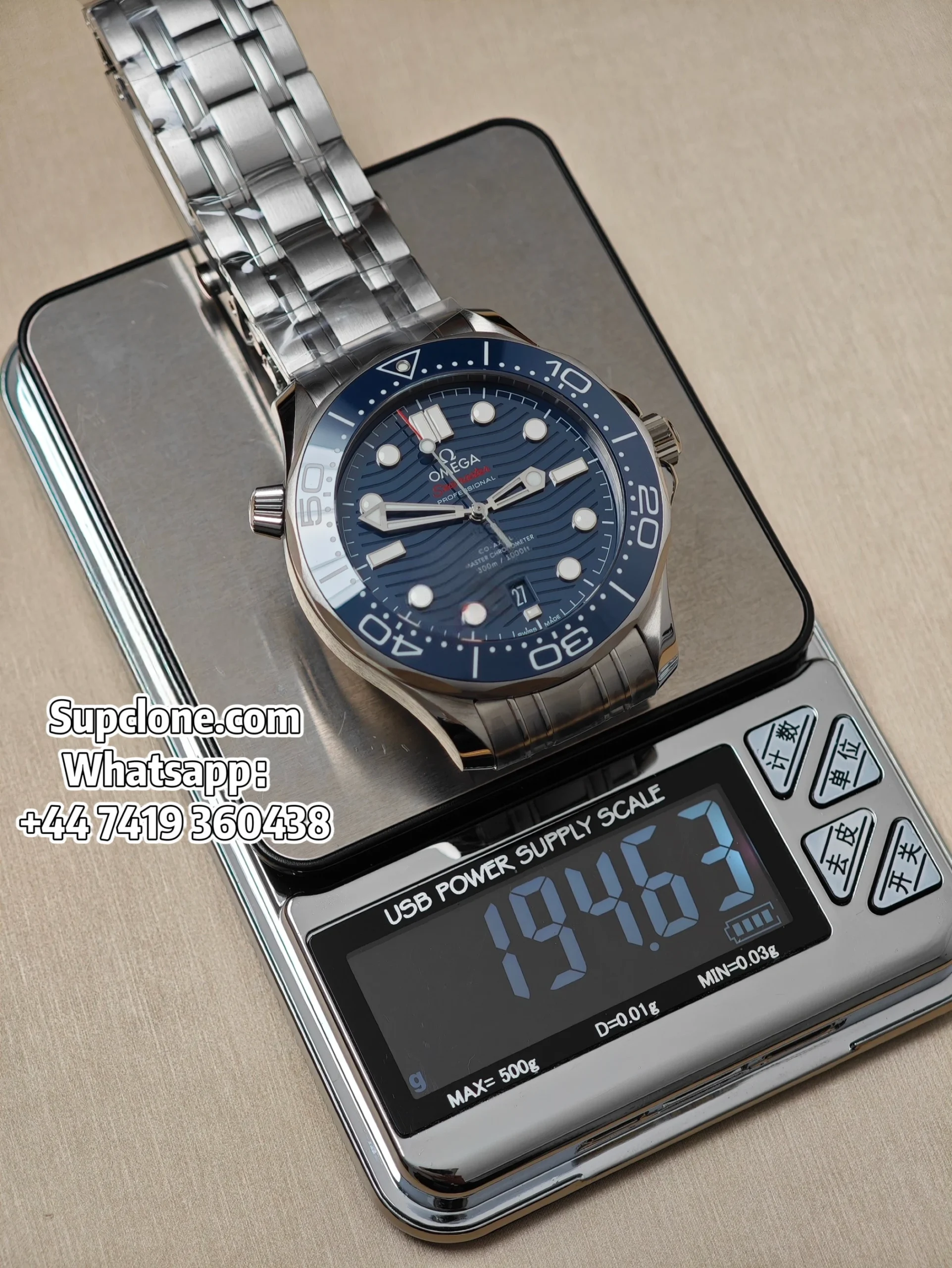 OMEGA Super Clone Seamaster Diver 300M 210.30.42.20.03.001 42mm