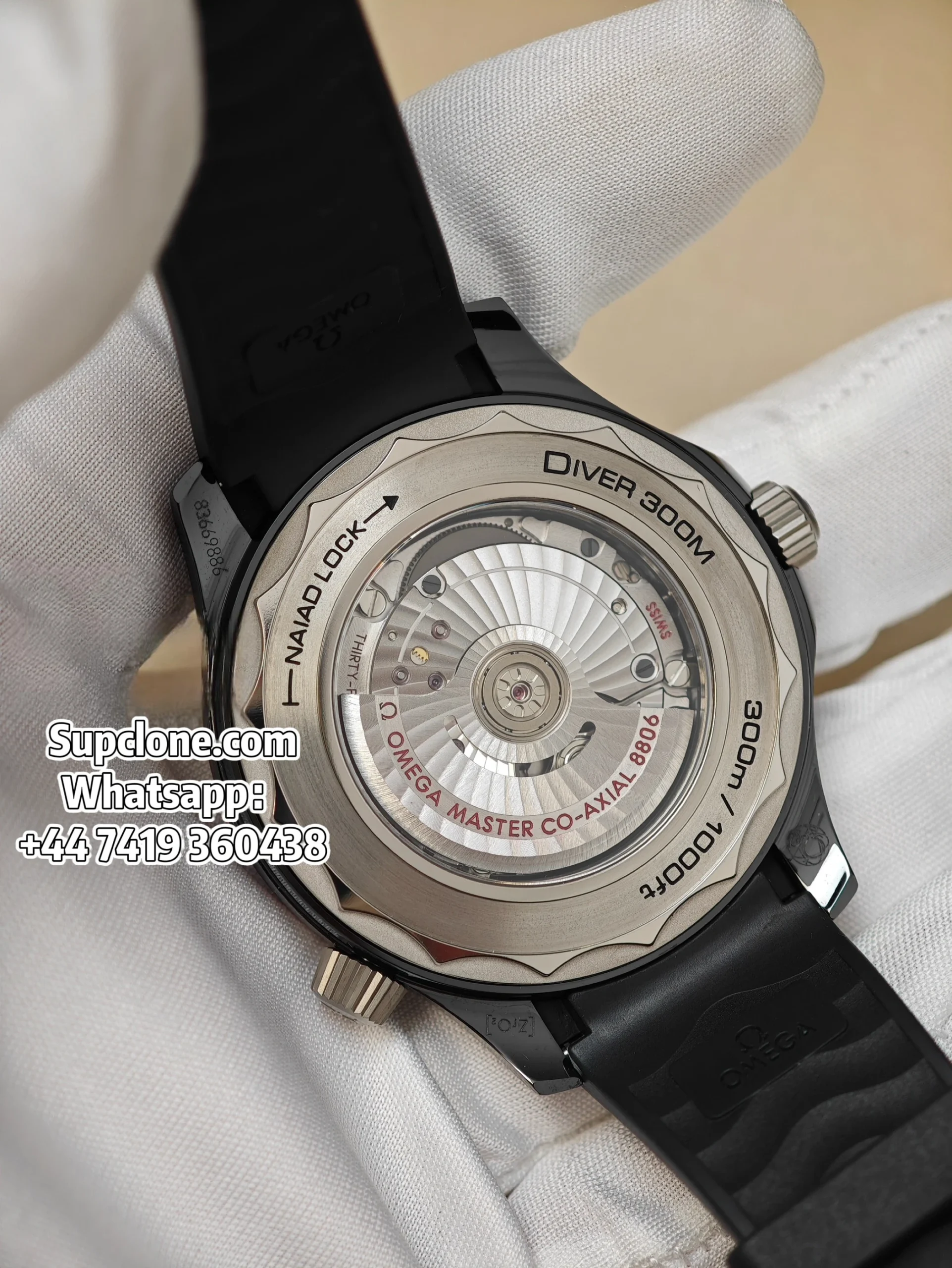 Omega Super Clone Seamaster Diver 300M 43.5mm Titanium Ceramic