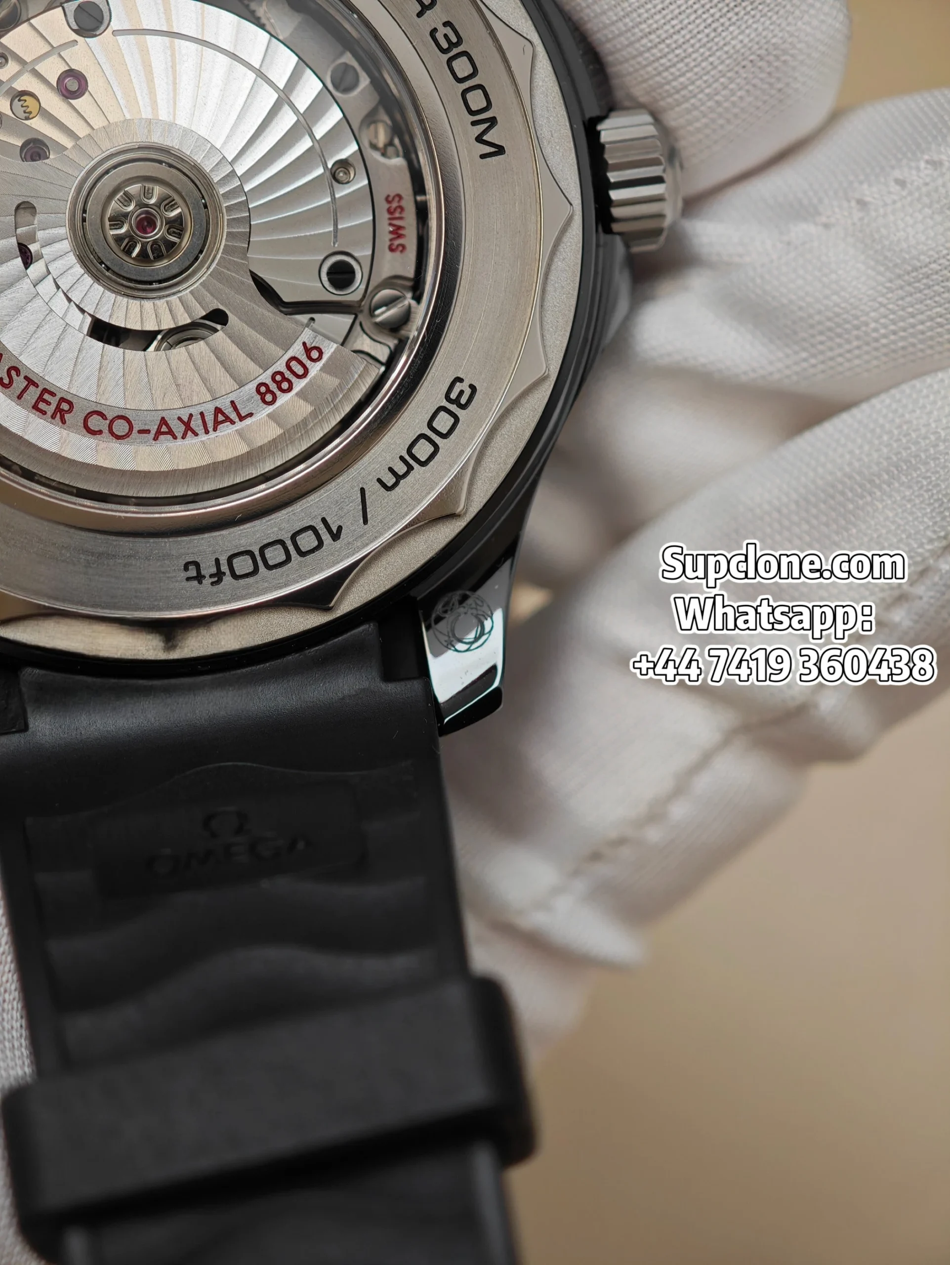 Omega Super Clone Seamaster Diver 300M 43.5mm Titanium Ceramic
