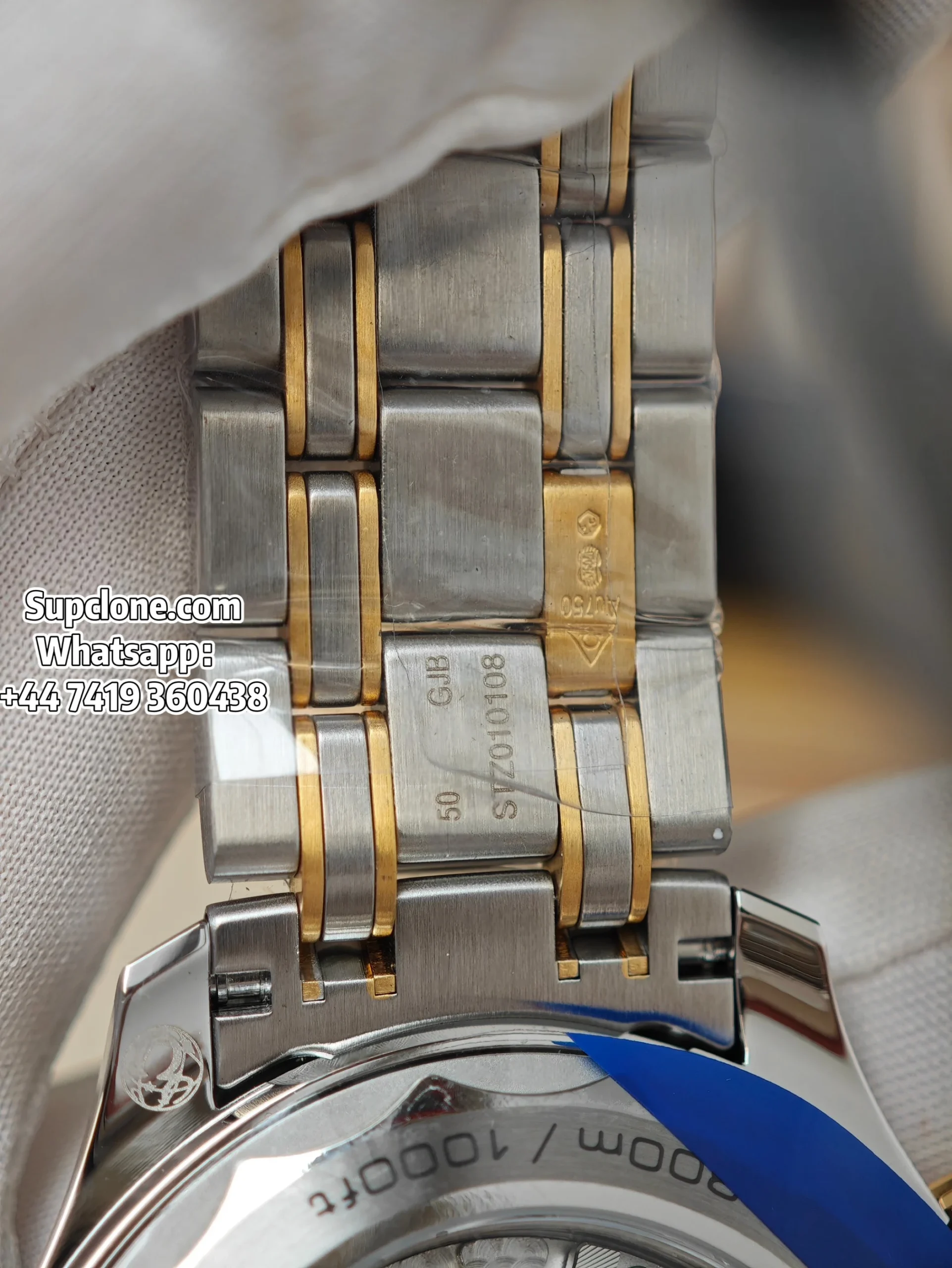 Omega Super Clone Seamaster Diver 300M 210.20.42.20.03.001 42mm Two-Tone (15) Omega Super Clone Seamaster Diver 300M 210.20.42.20.03.001 42mm Two-Tone