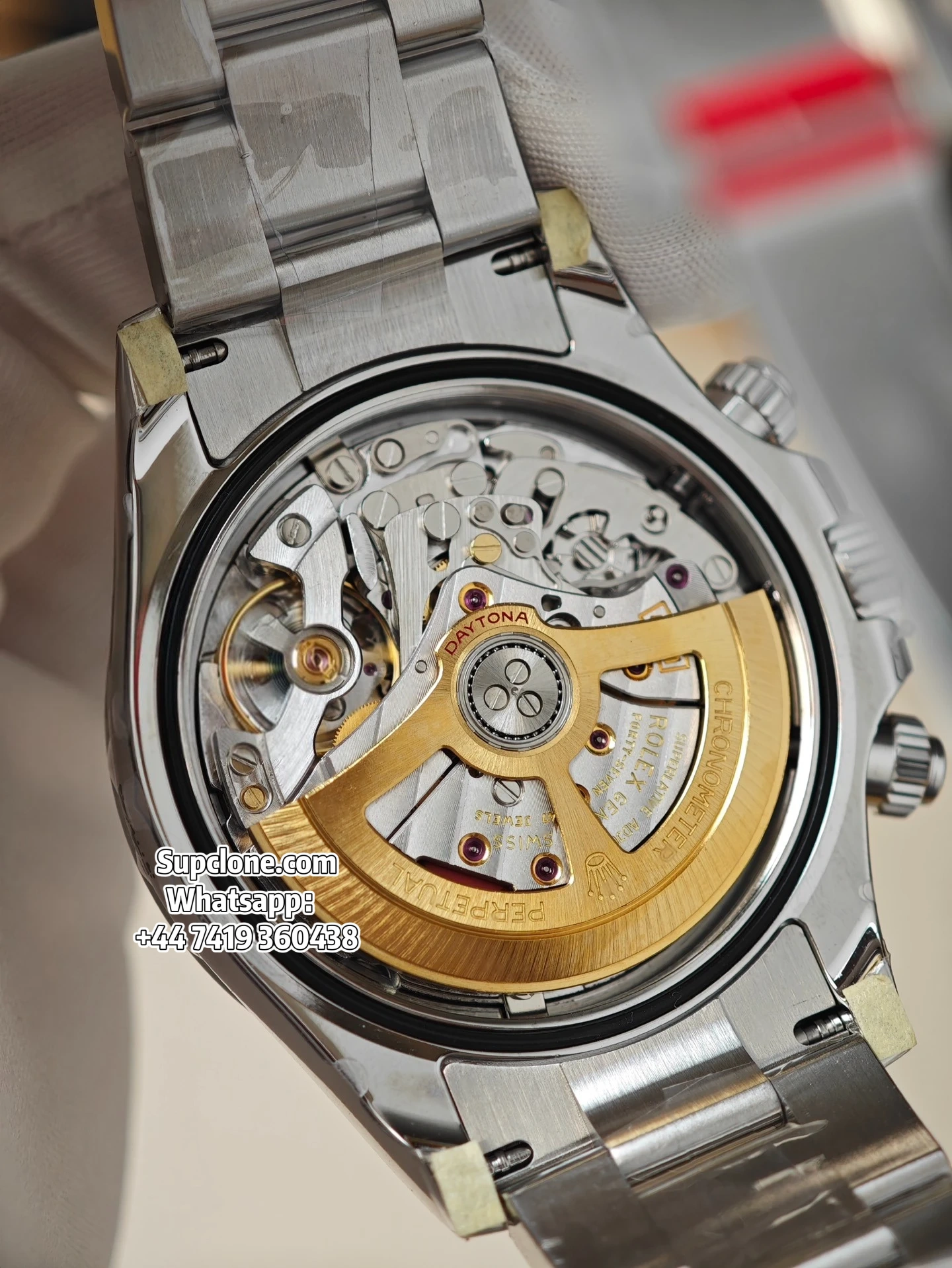 Rolex Super Clone Daytona 126502-0001 Albino White Dial