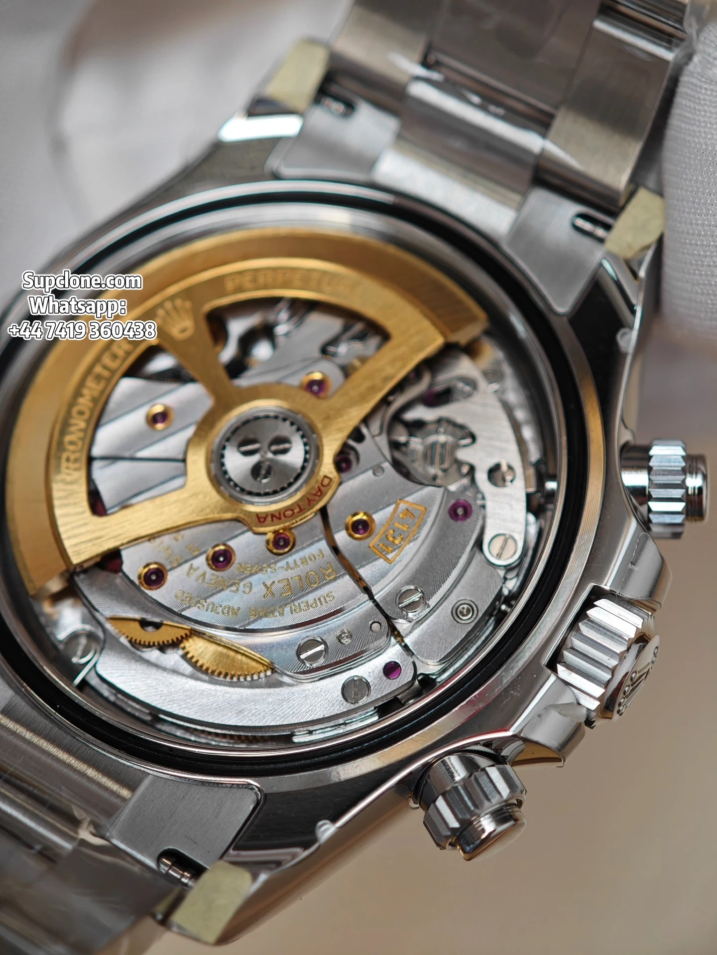 Rolex Super Clone Daytona 126502-0001 Albino White Dial