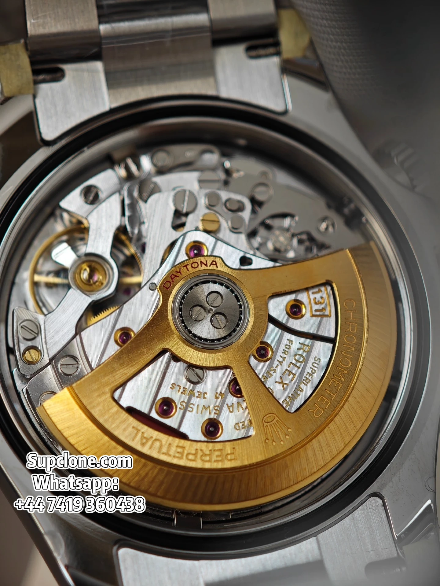 Rolex Super Clone Daytona 126502-0001 Albino White Dial