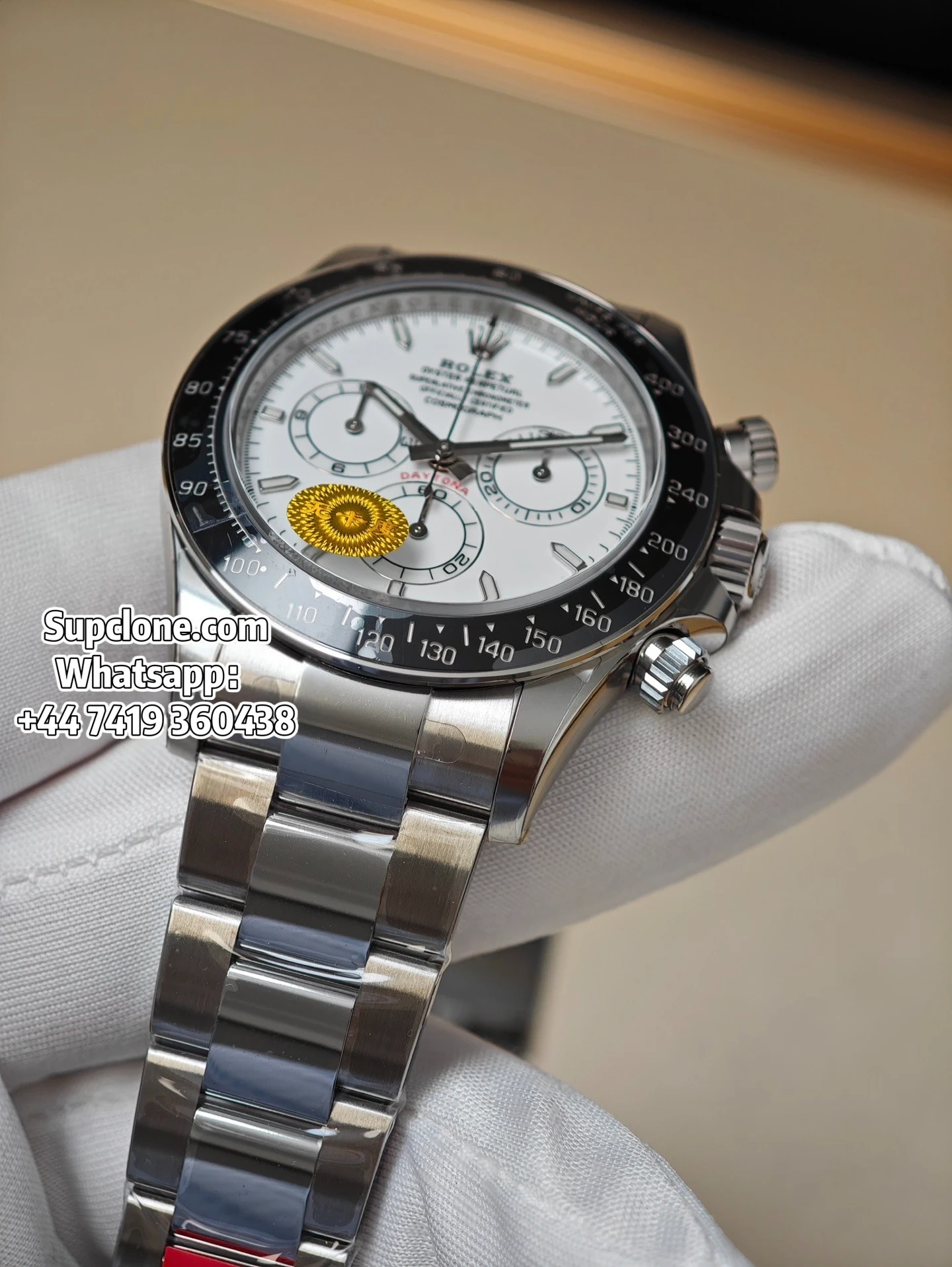 Rolex Super Clone Daytona 126502-0001 Albino White Dial