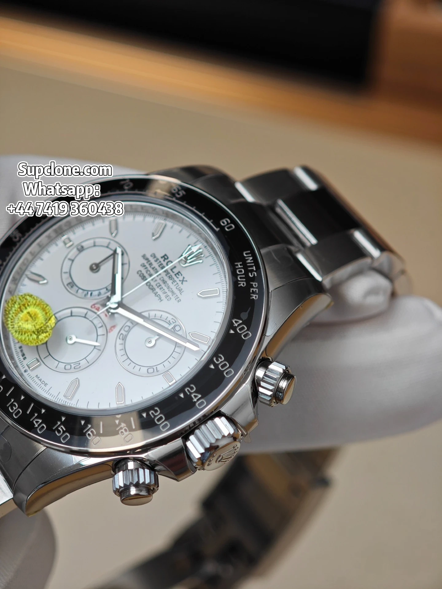 Rolex Super Clone Daytona 126502-0001 Albino White Dial