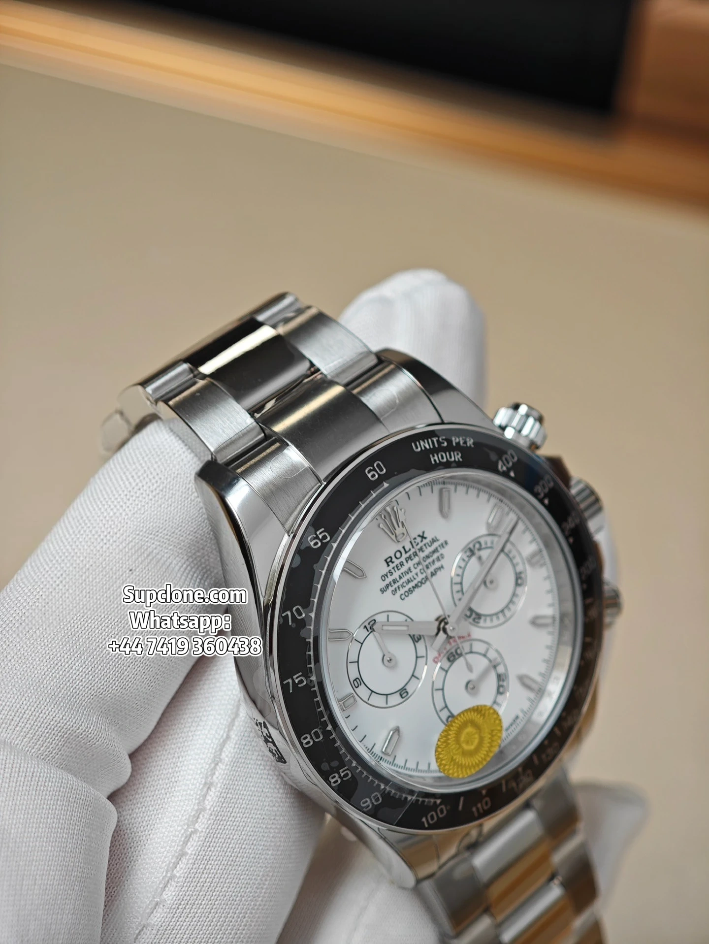 Rolex Super Clone Daytona 126502-0001 Albino White Dial