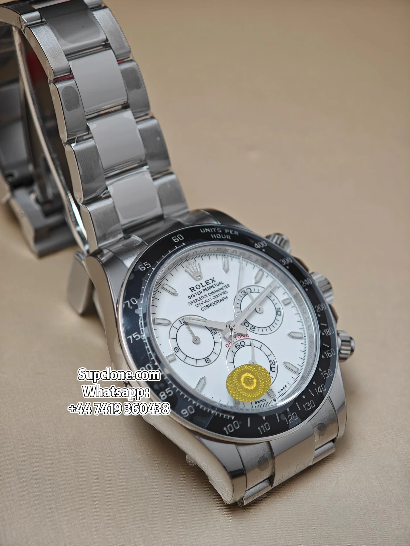 Rolex Super Clone Daytona 126502-0001 Albino White Dial